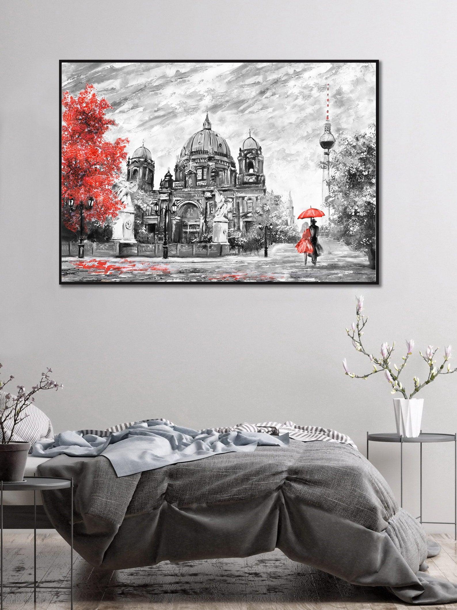 Leinwandbild - Stadtkunst