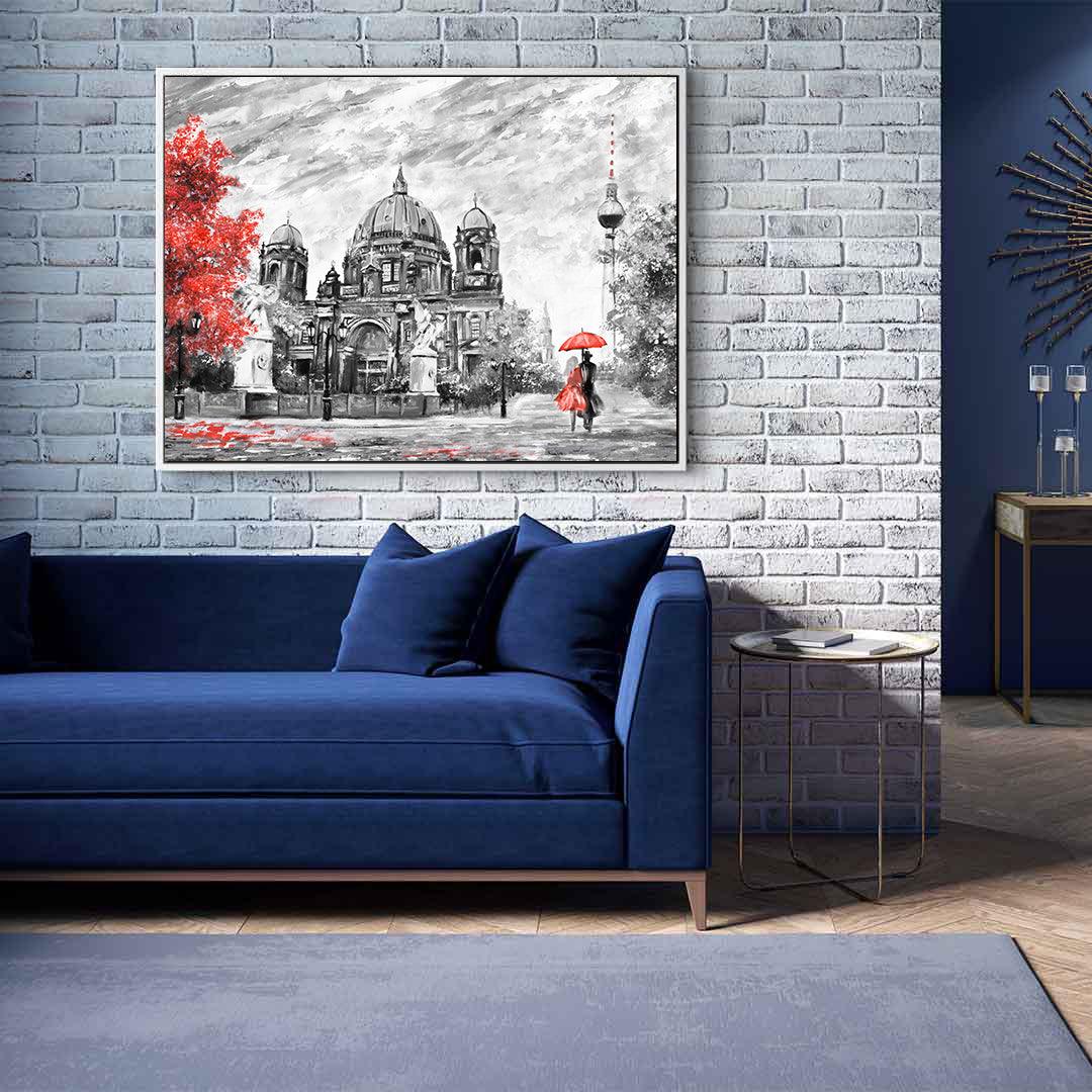 Leinwandbild - Stadtkunst