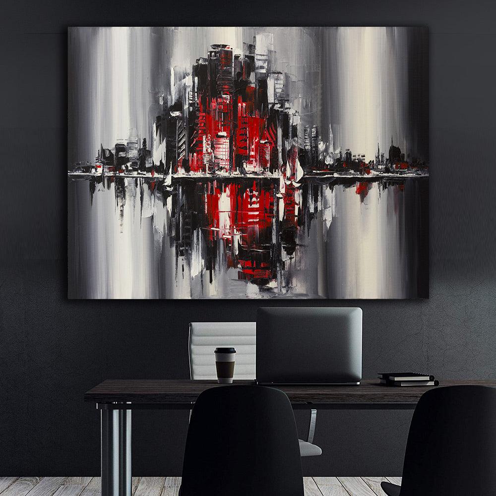 Leinwandbild - Stadt