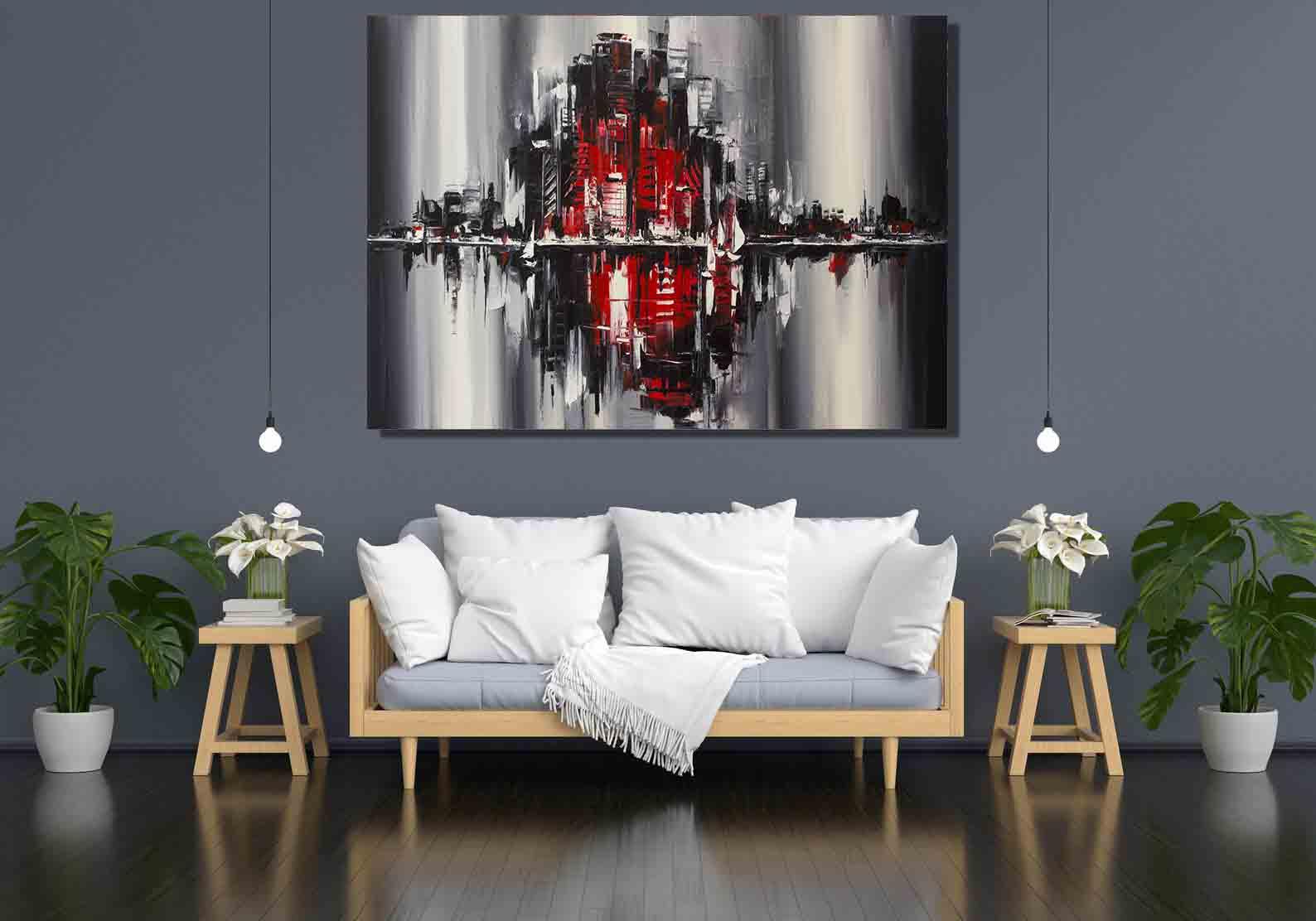 Leinwandbild - Stadt