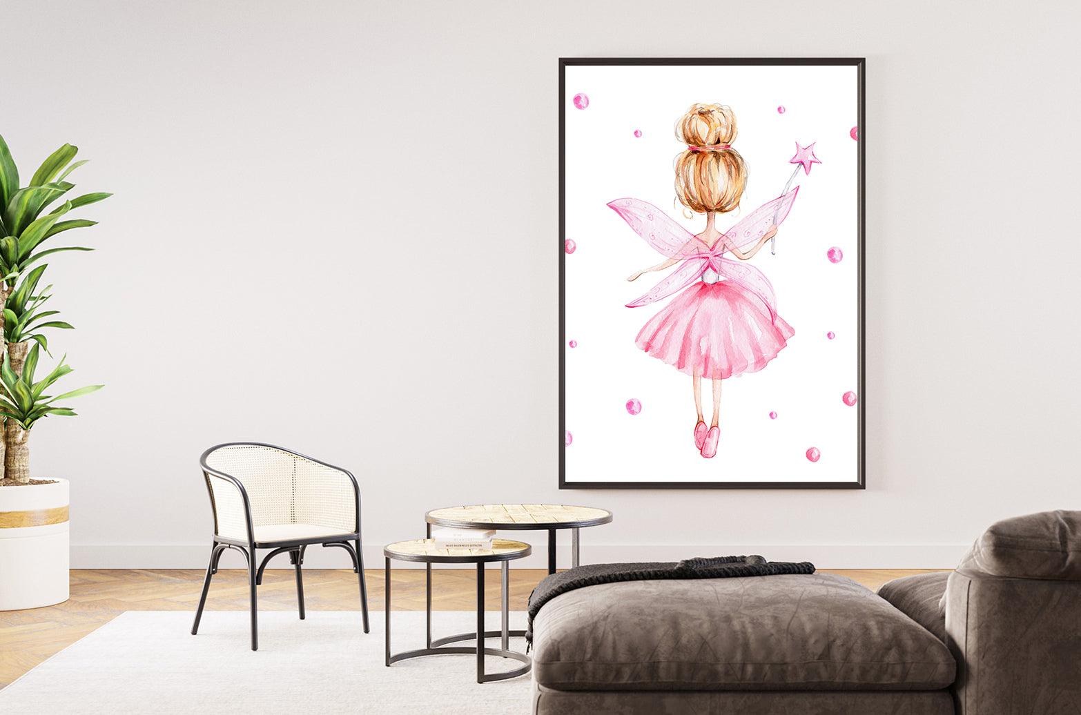 Leinwandbild - Zauberhafte Fee