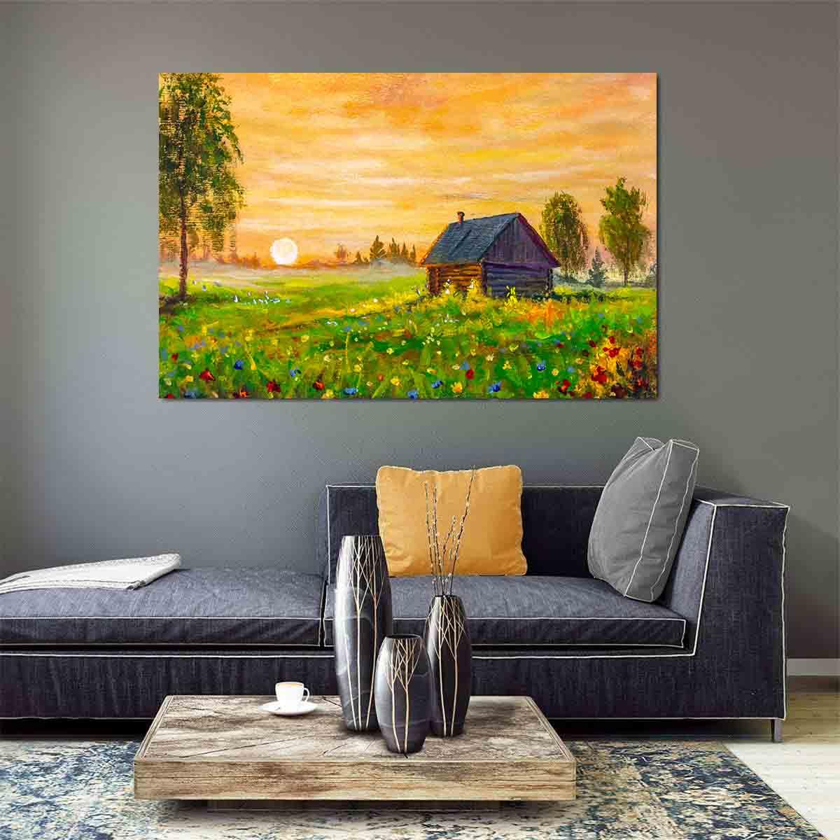 Leinwandbild - Landschaft