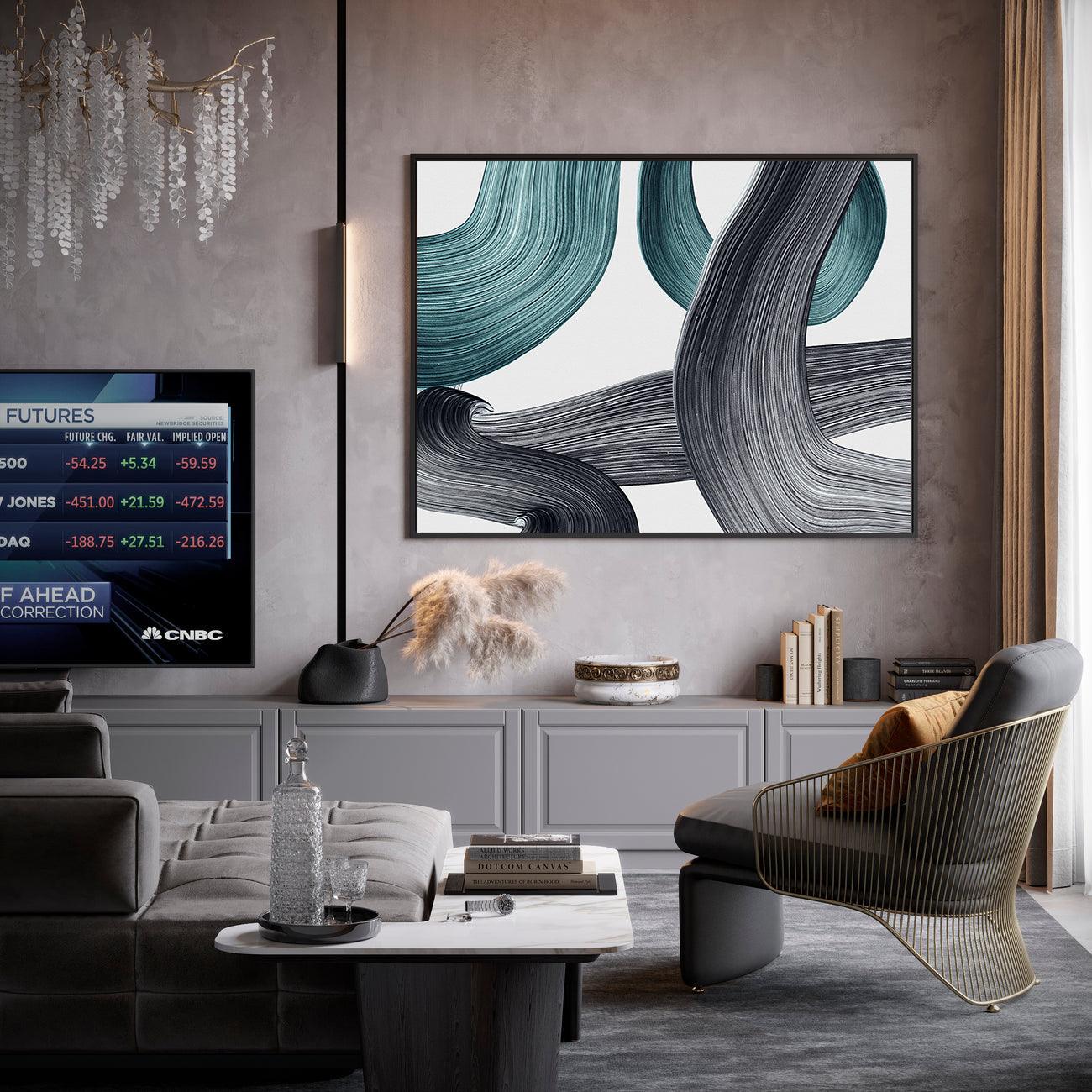 Leinwandgemälde - Abstrakt