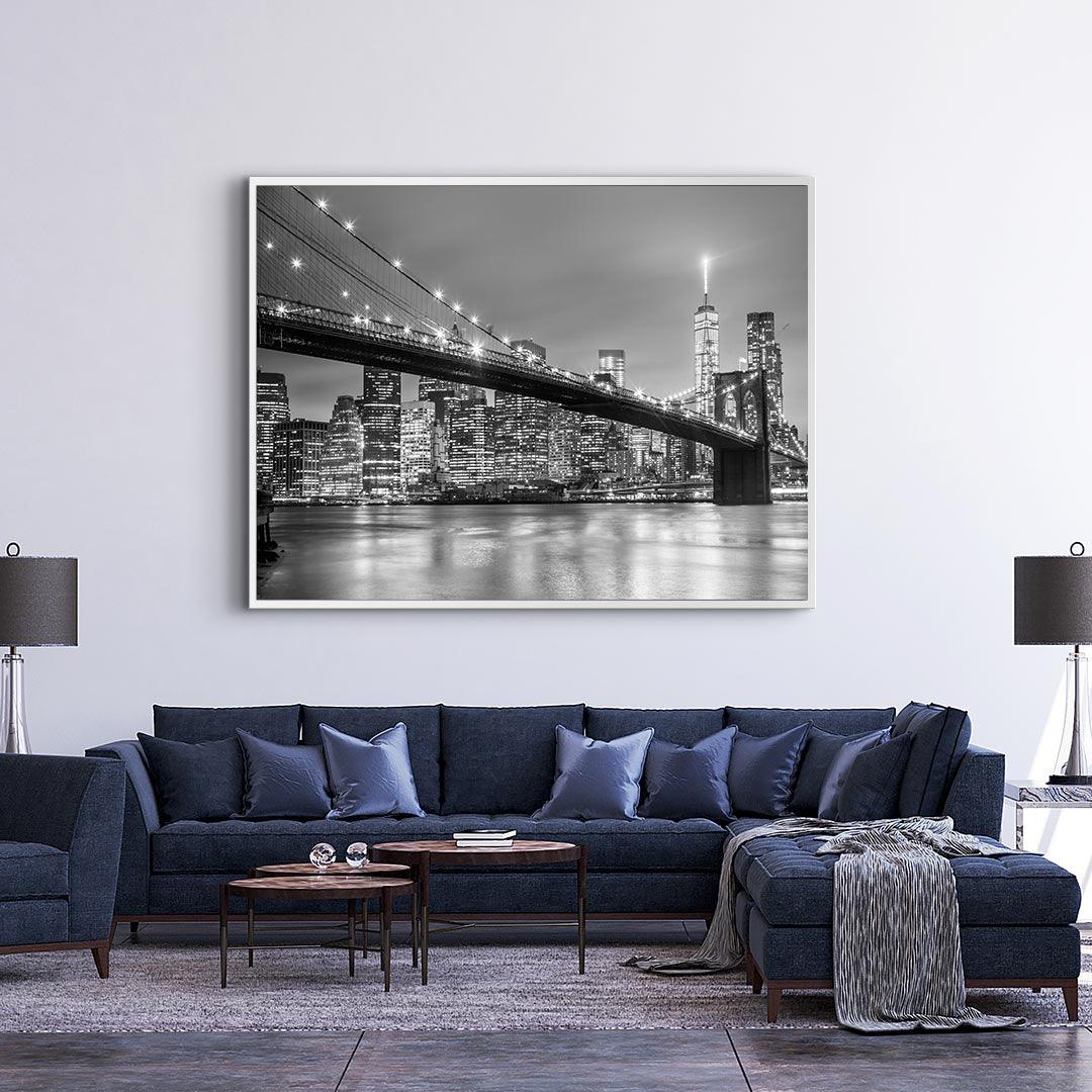Peinture sur toile - Pont de Brooklyn