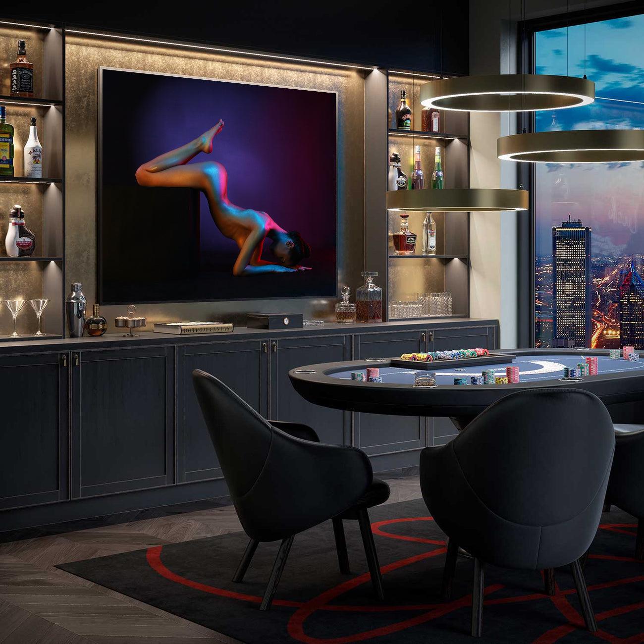 Peinture sur toile – Le corps nu parfait