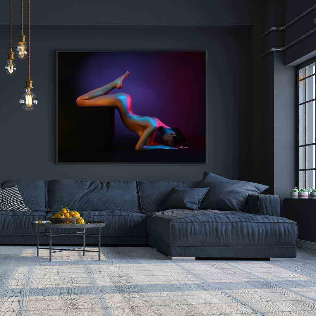 Peinture sur toile – Le corps nu parfait