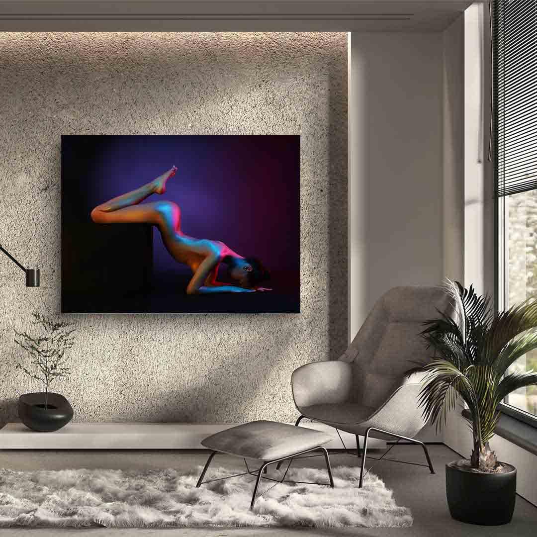 Peinture sur toile – Le corps nu parfait