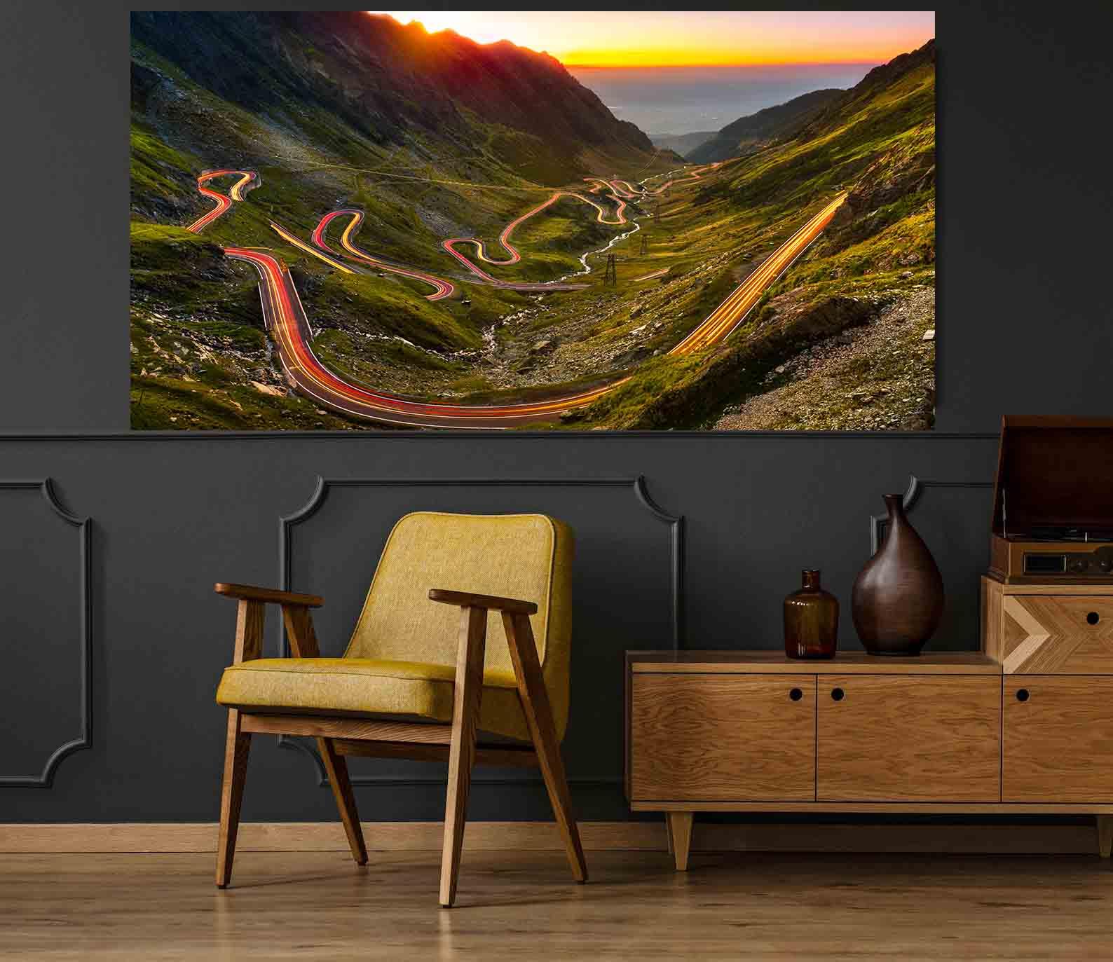 Leinwandgemälde - Transfagarasan