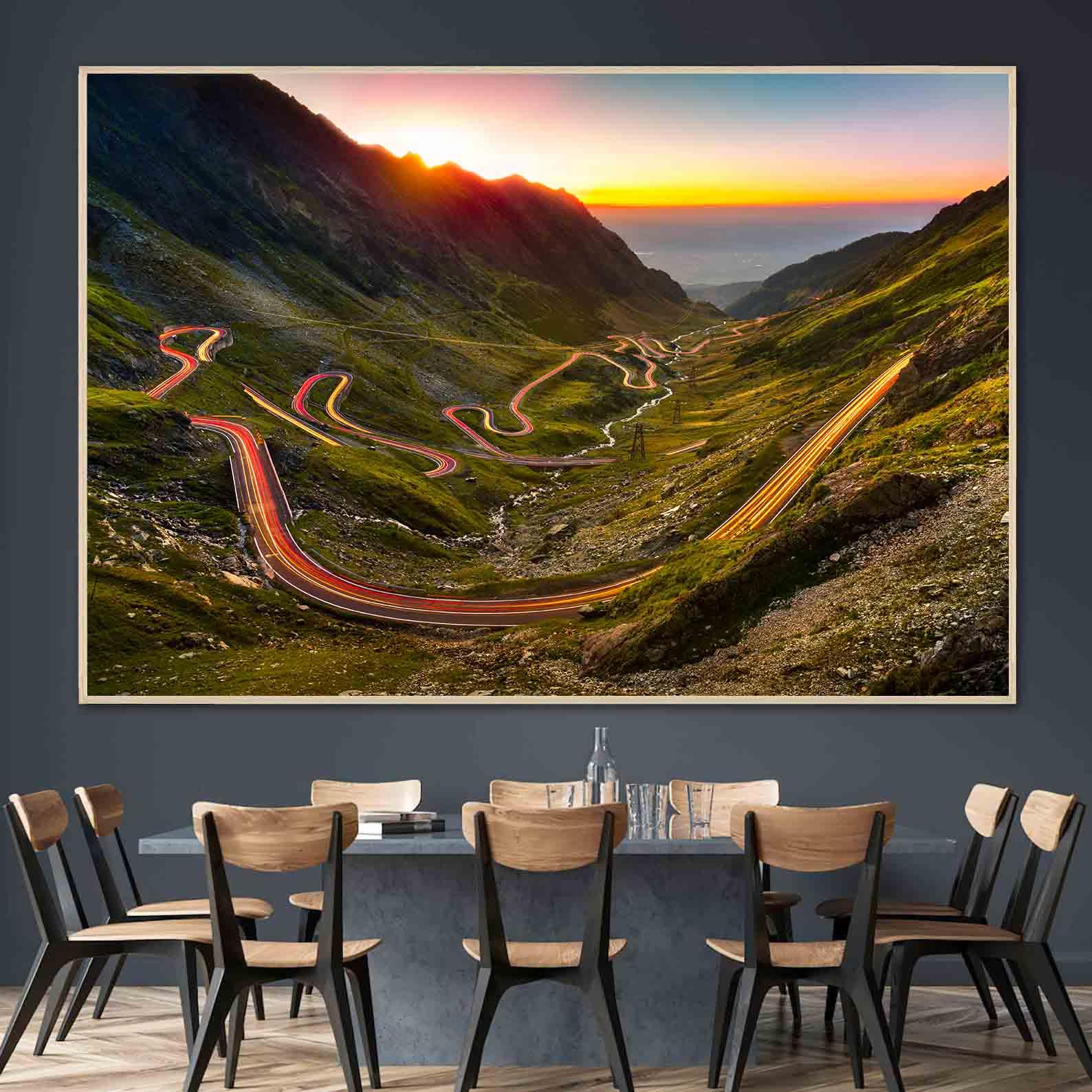 Leinwandgemälde - Transfagarasan