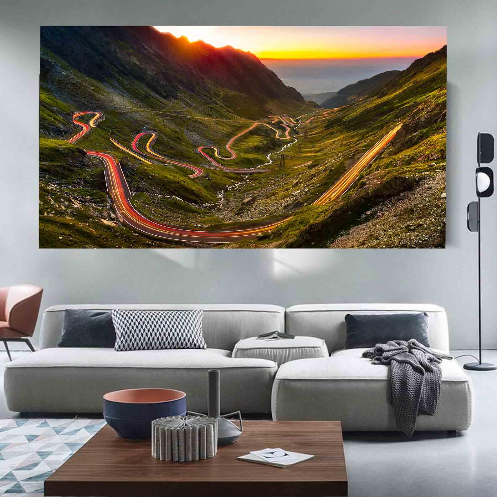 Leinwandgemälde - Transfagarasan