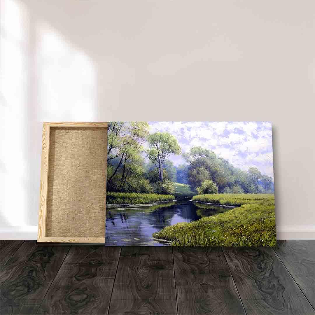 Leinwandbild - Sommerwald