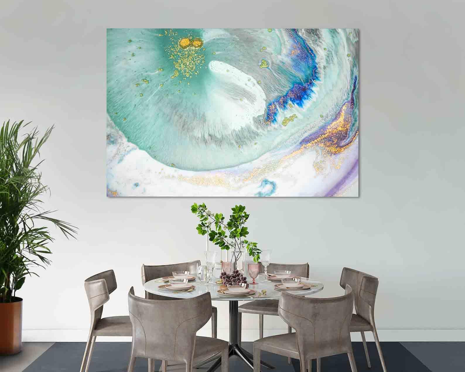 Leinwandgemälde - Marmoreffekt