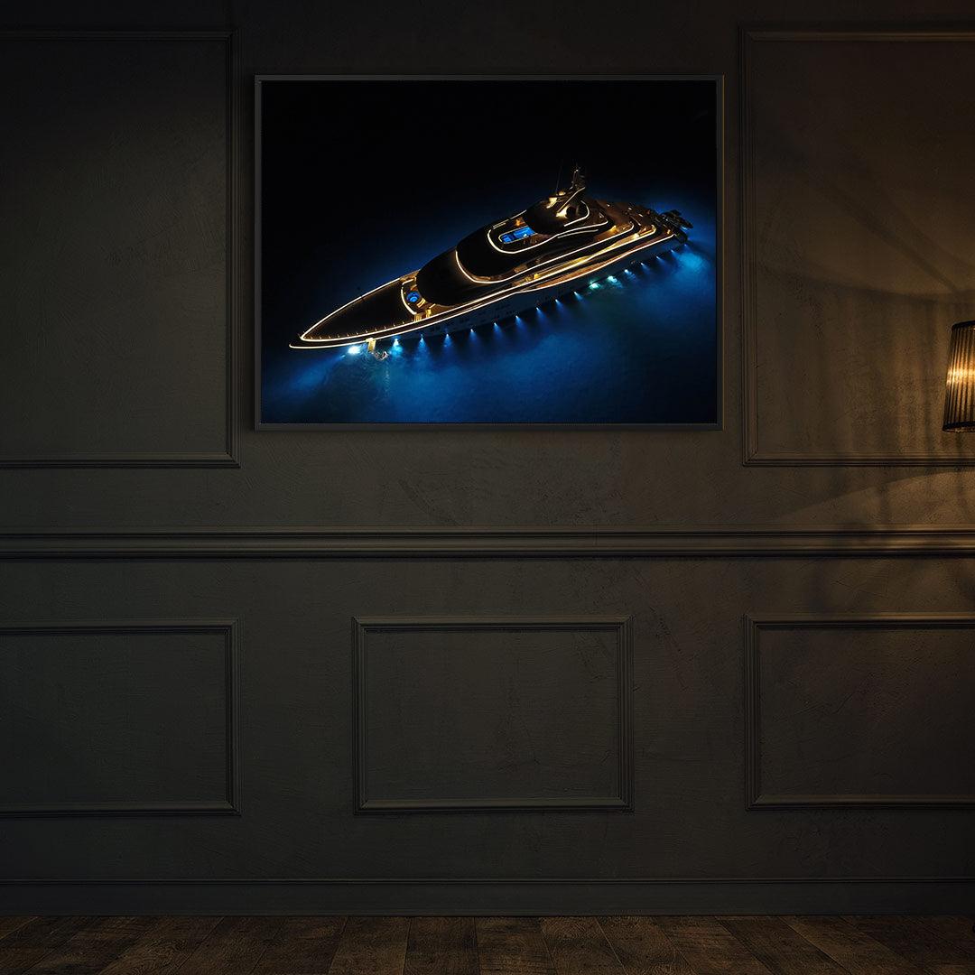 Leinwandgemälde - Yacht auf den Bahamas