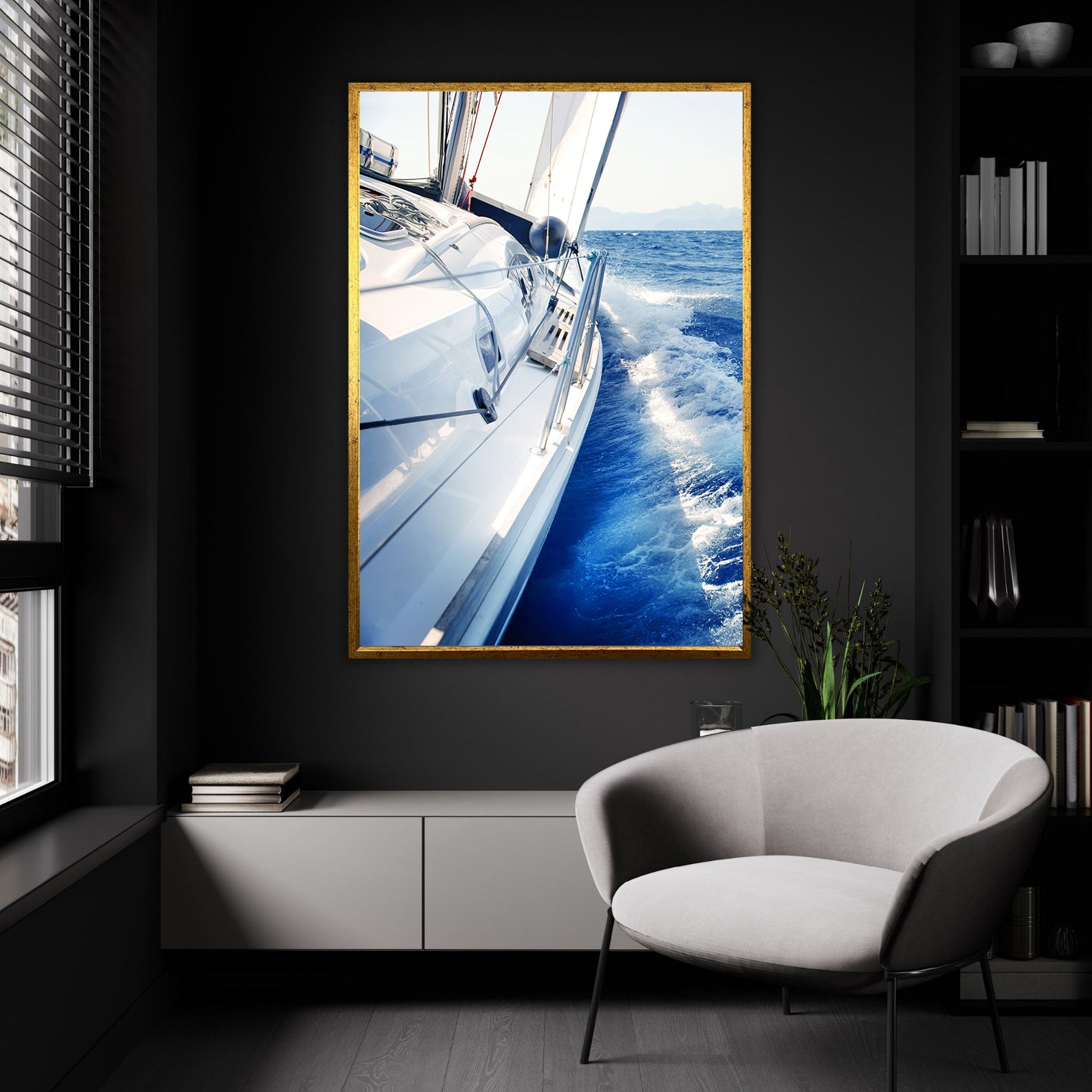 Leinwandbild - Yachting