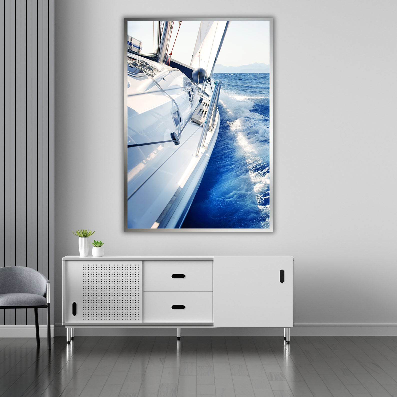 Leinwandbild - Yachting