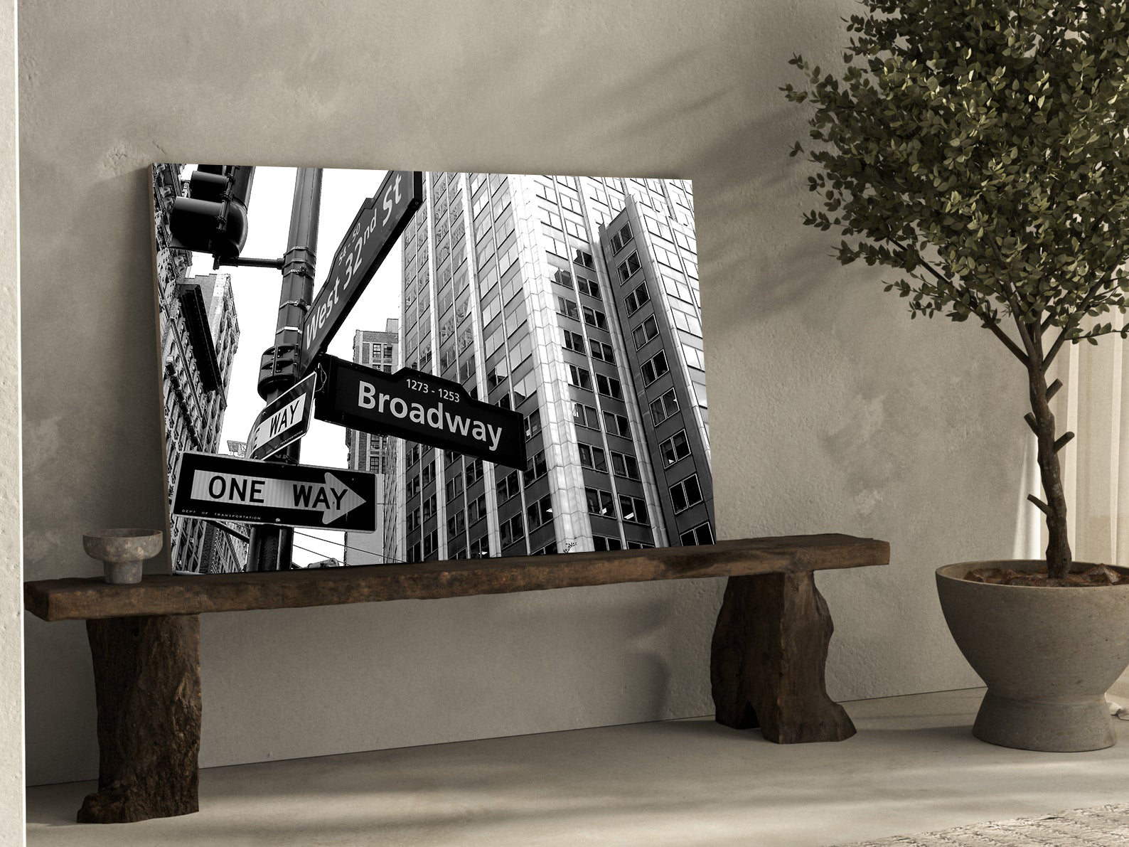 Leinwandbild - Straßen von New York