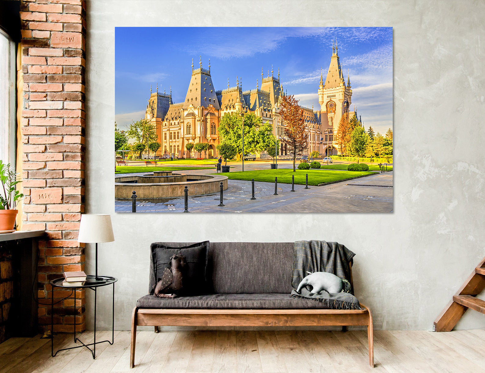 Leinwandgemälde - Kulturpalast in Iași