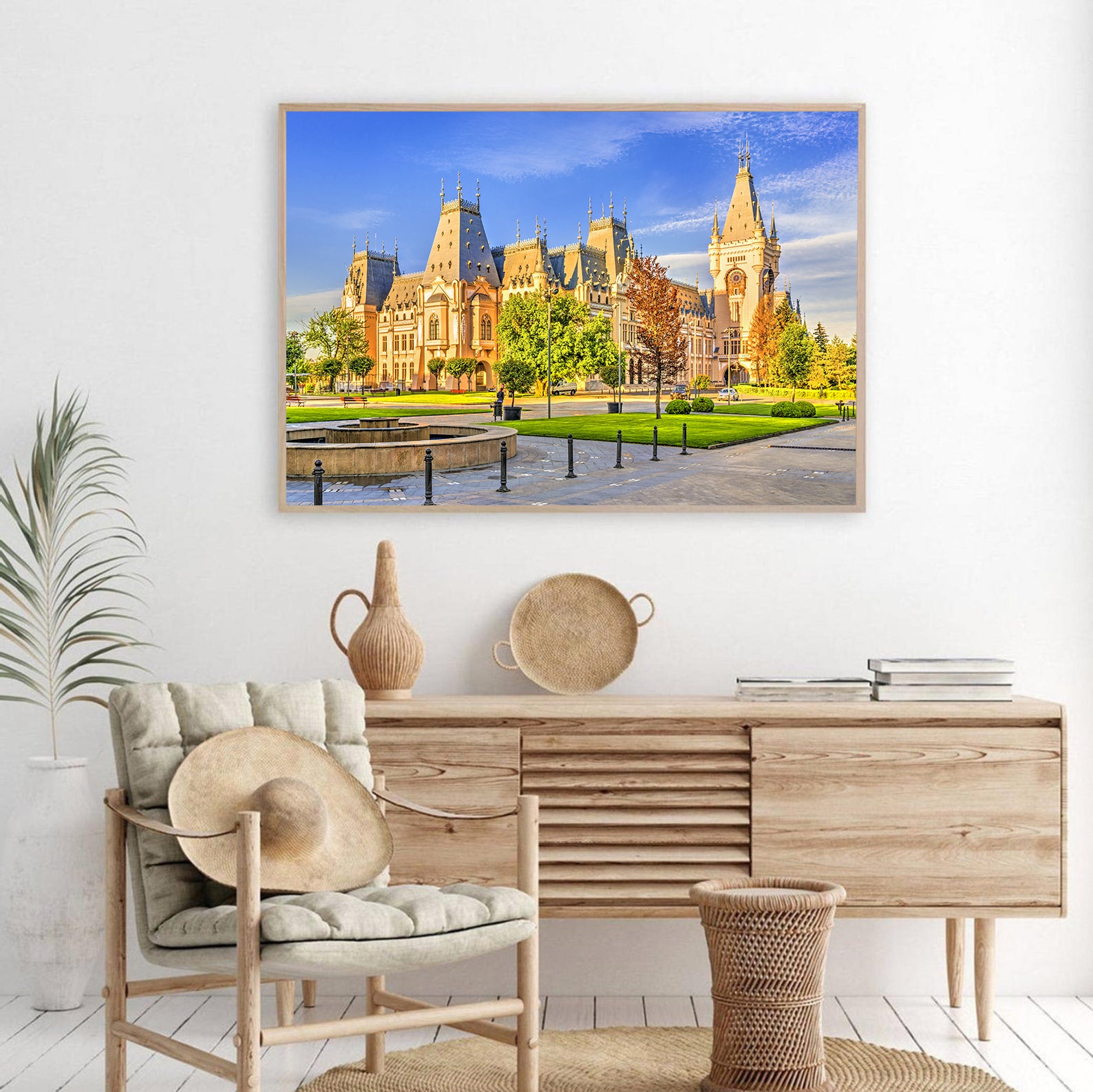 Leinwandgemälde - Kulturpalast in Iași