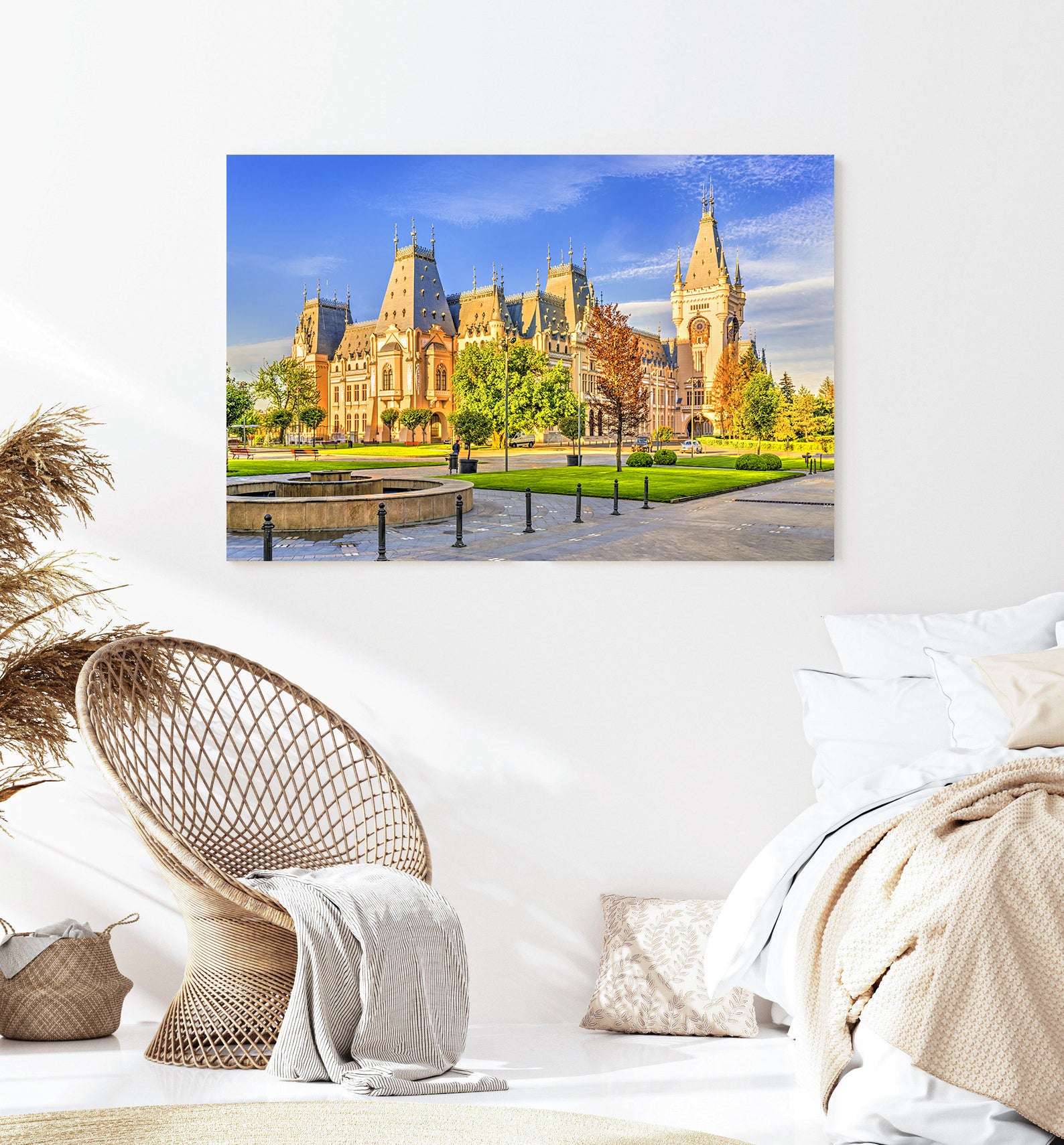 Leinwandgemälde - Kulturpalast in Iași