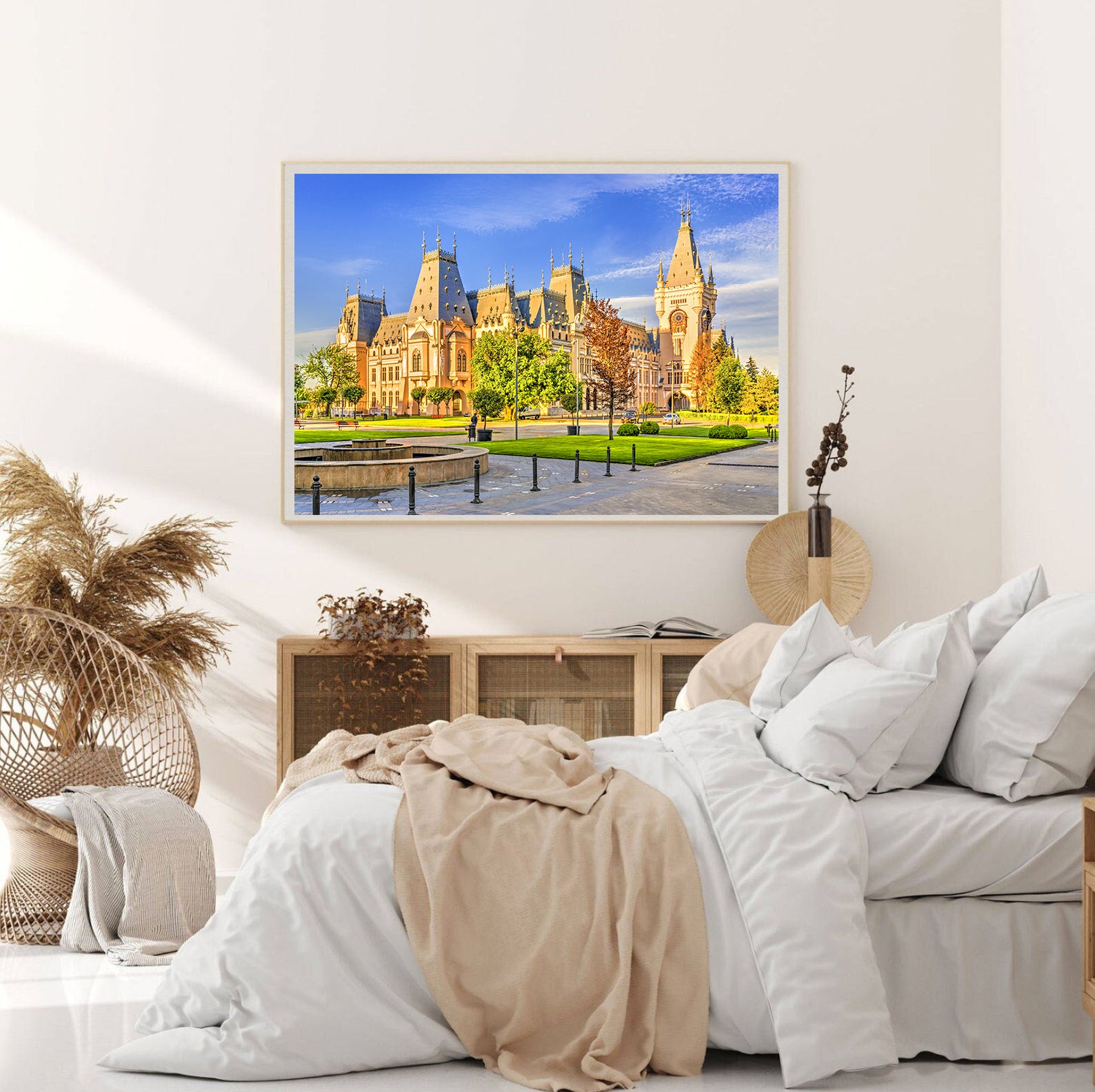 Leinwandgemälde - Kulturpalast in Iași