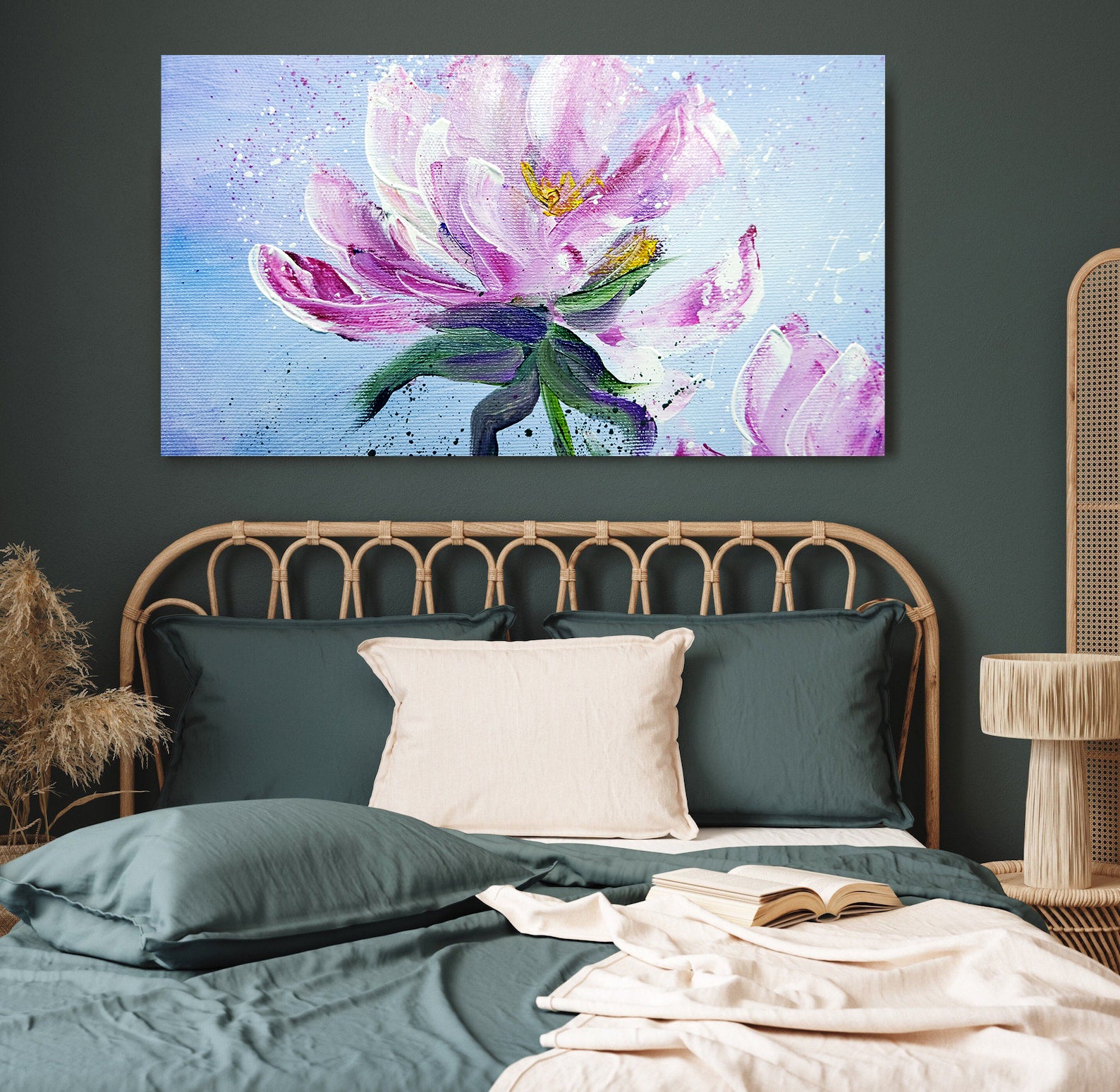 Tablou Canvas - Floare Roz