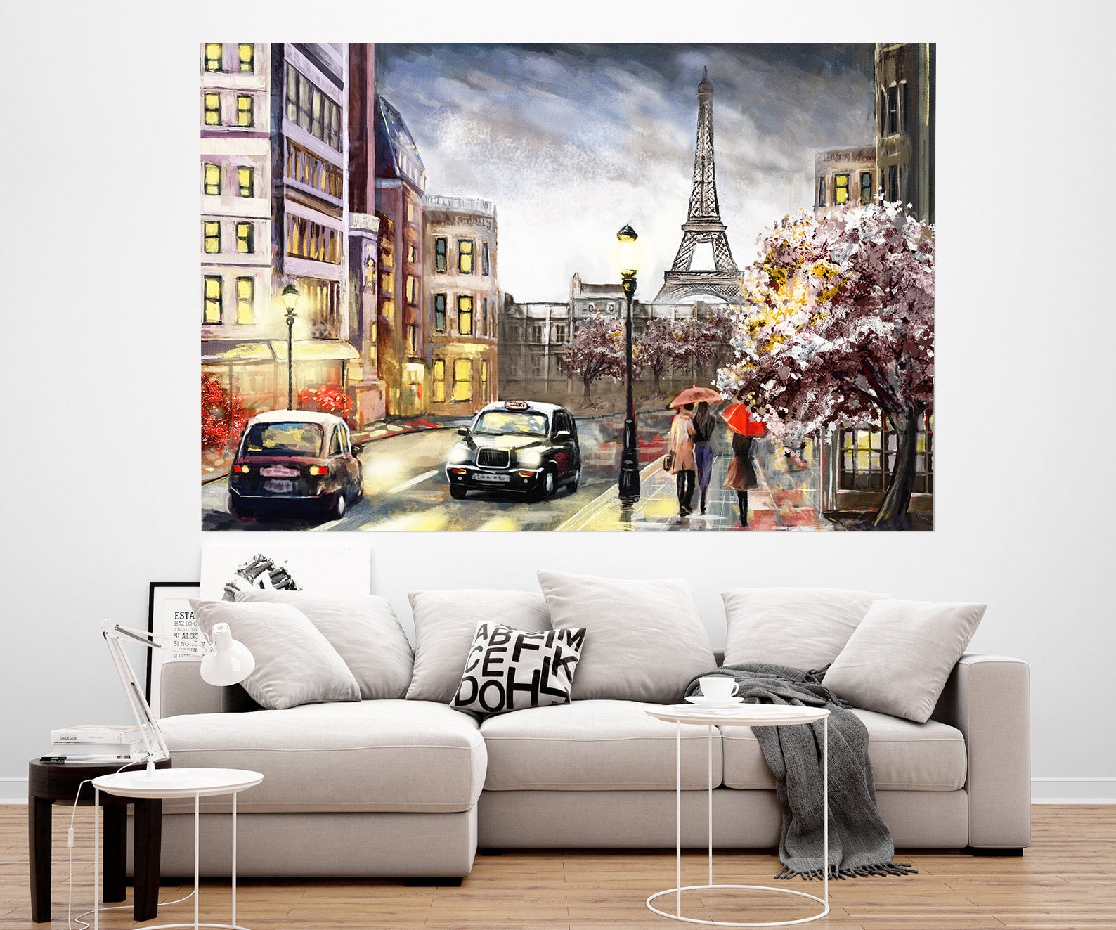 Leinwandgemälde - Eiffelturm