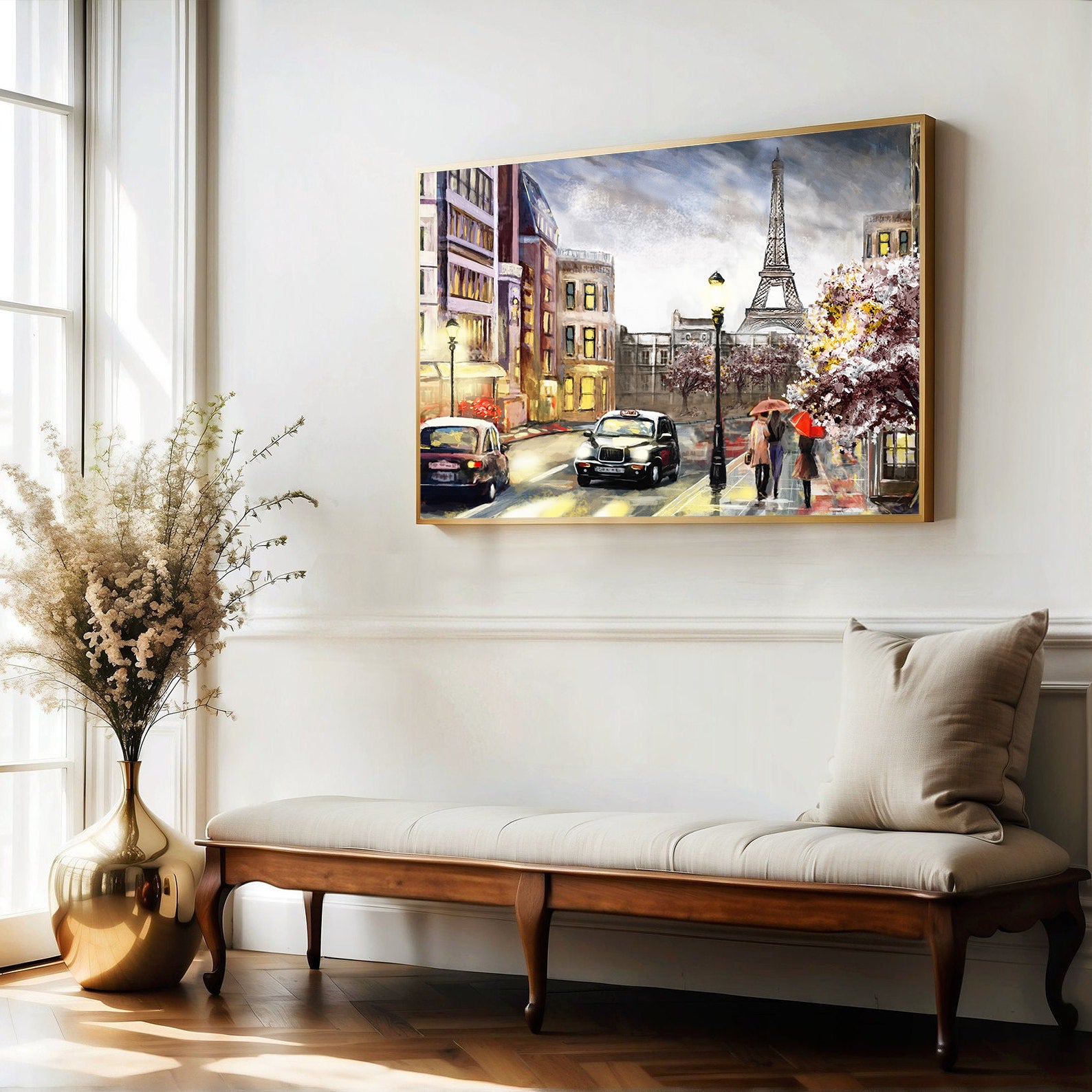 Leinwandgemälde - Eiffelturm