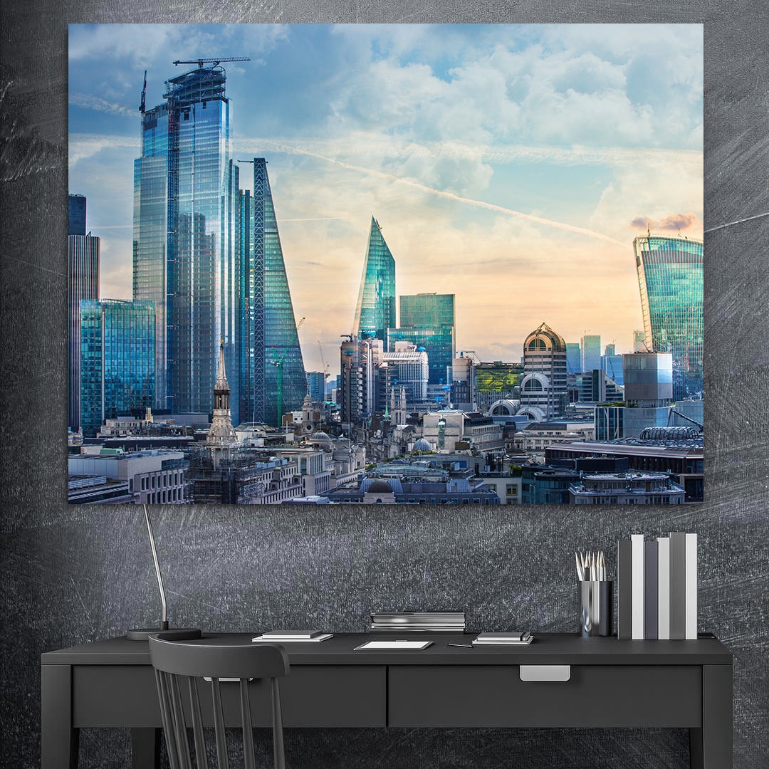 Leinwandgemälde - Stadt von London