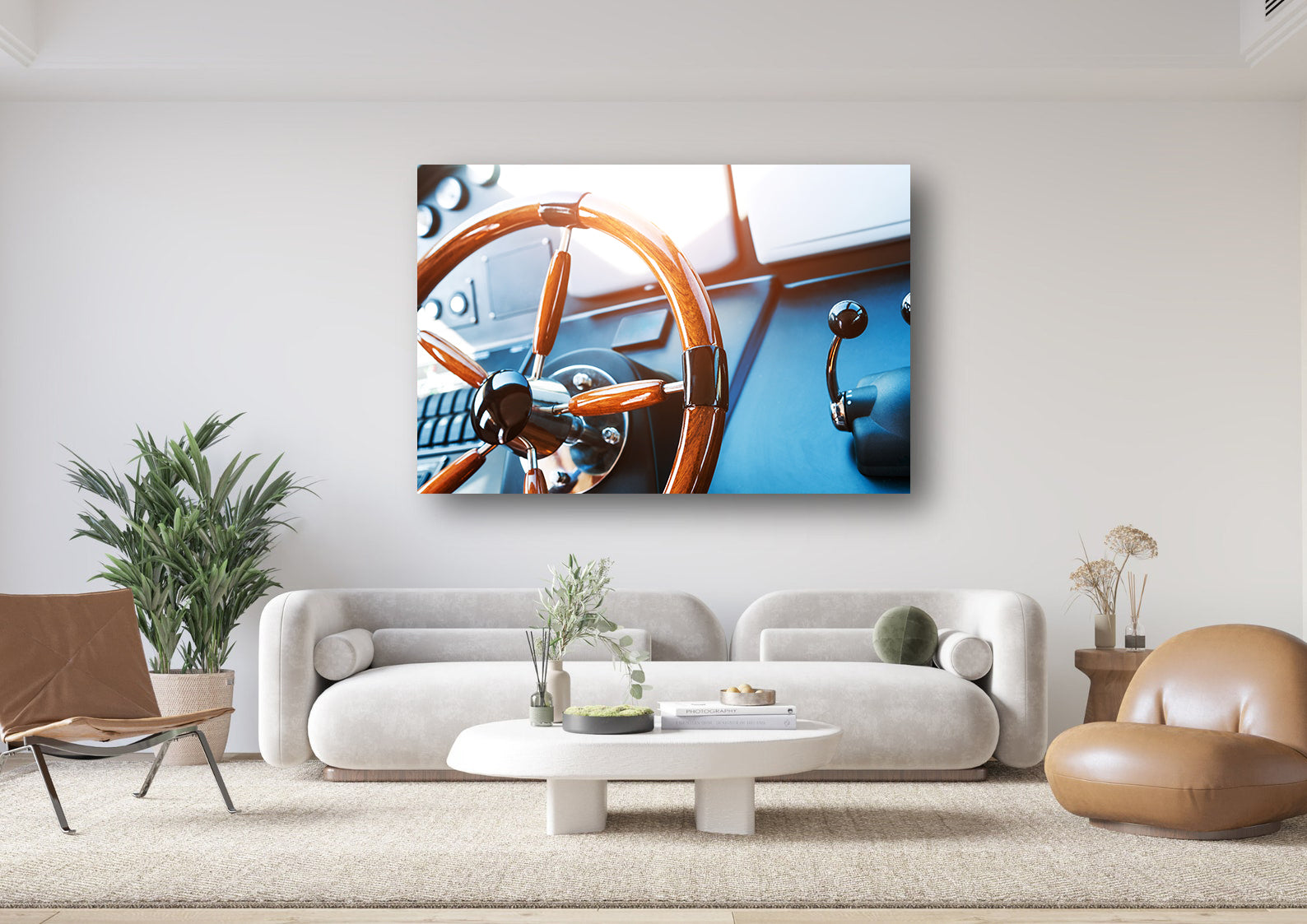 Tablou Canvas - Cârma Corabiei