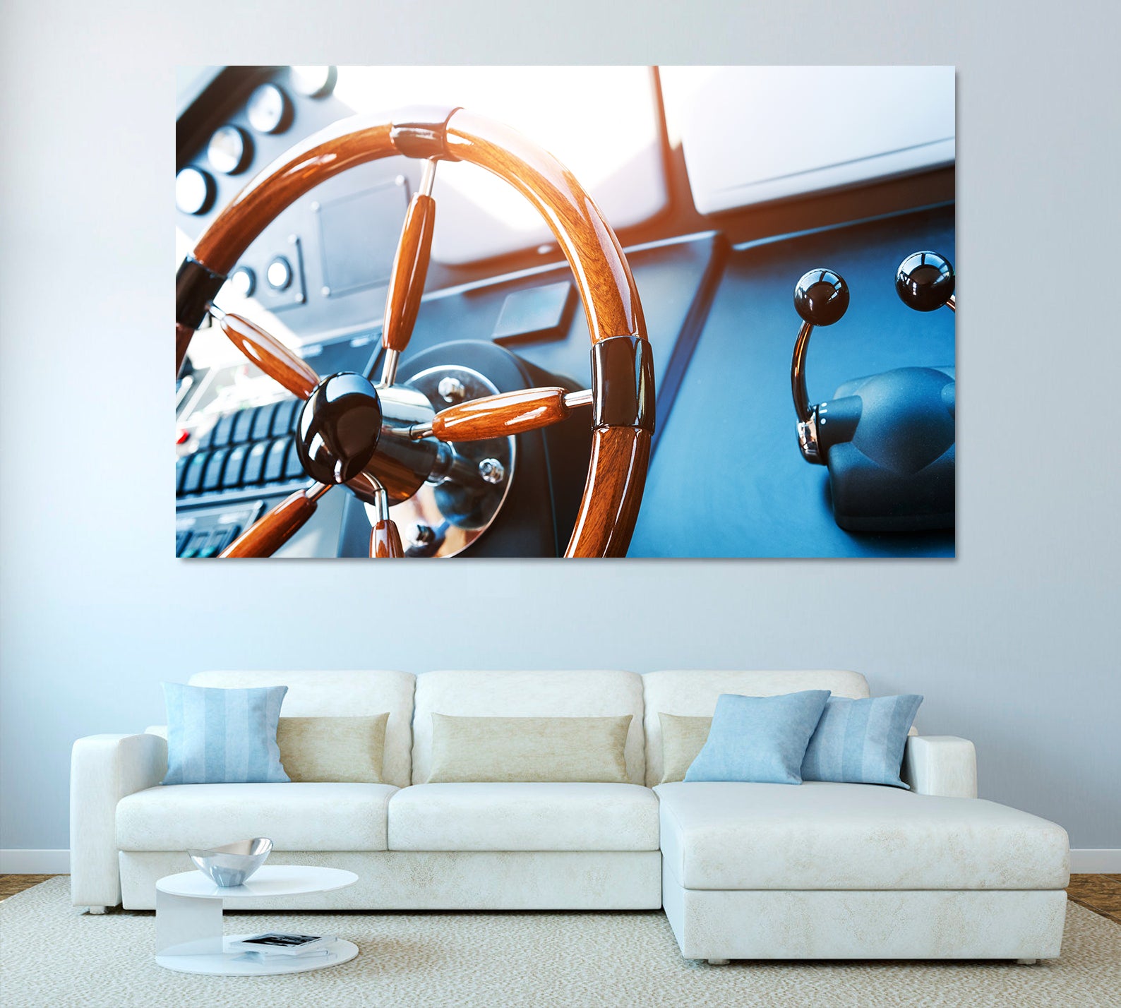 Tablou Canvas - Cârma Corabiei