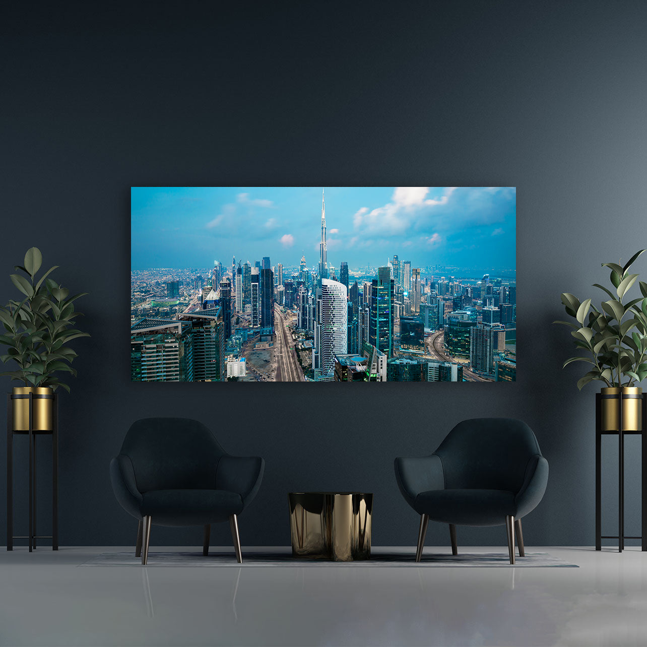 Leinwandgemälde - Dubai Landschaft