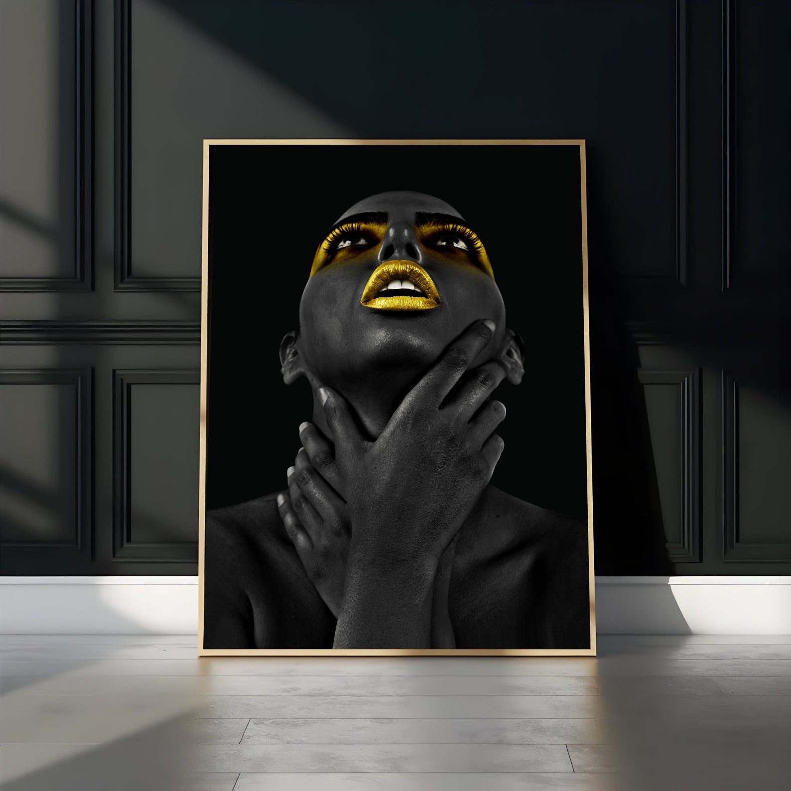 Tablou Canvas - Femeie Africana Portret