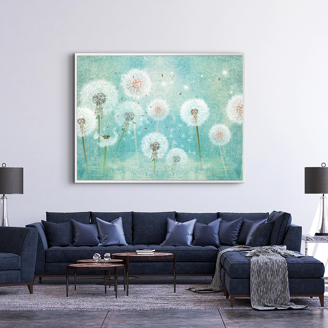 Tablou Canvas - Păpădii