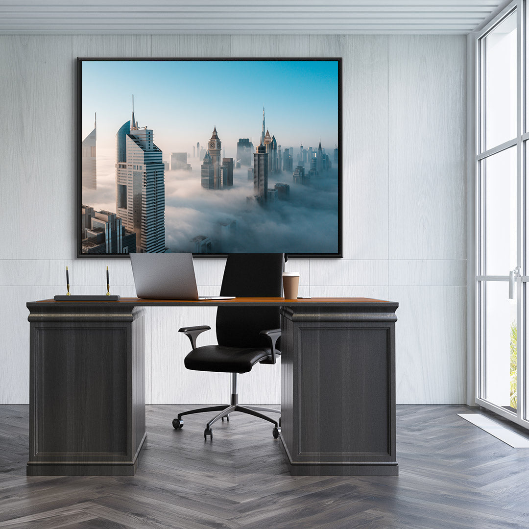 Leinwandbild - Wolkenkratzer