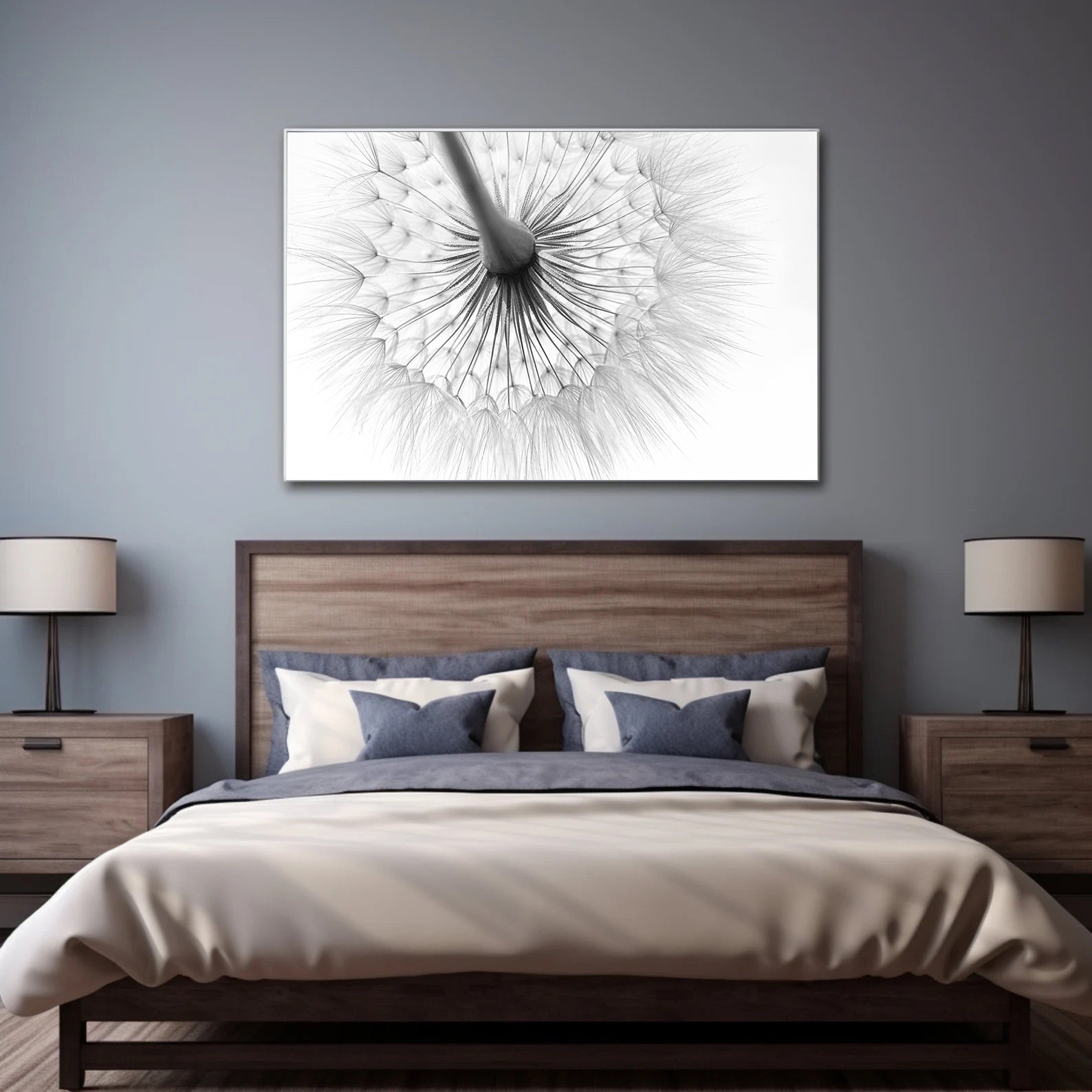 Peinture sur toile - Pissenlit