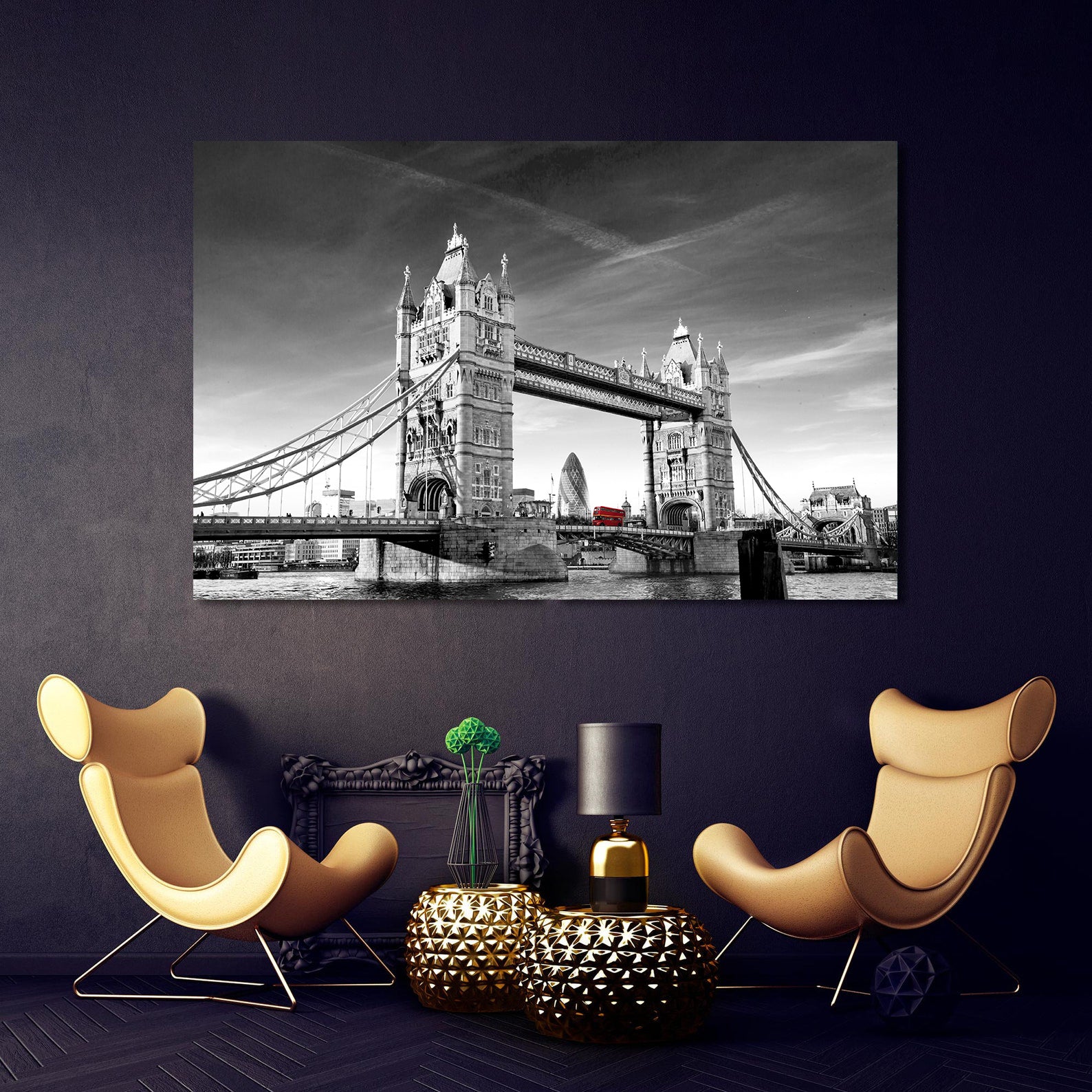 Peinture sur toile - Tower Bridge Londres