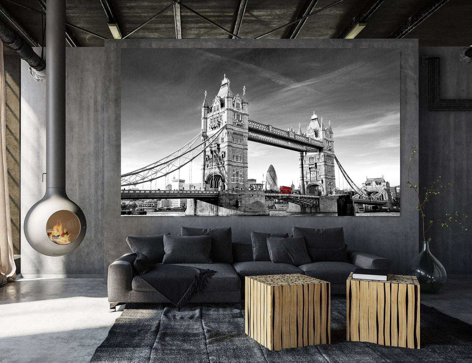 Peinture sur toile - Tower Bridge Londres