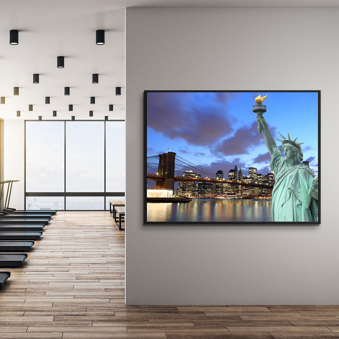 Impression sur toile - Statue de la Liberté à New York