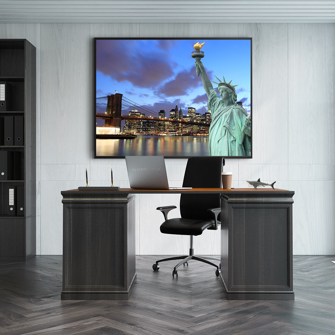 Impression sur toile - Statue de la Liberté à New York