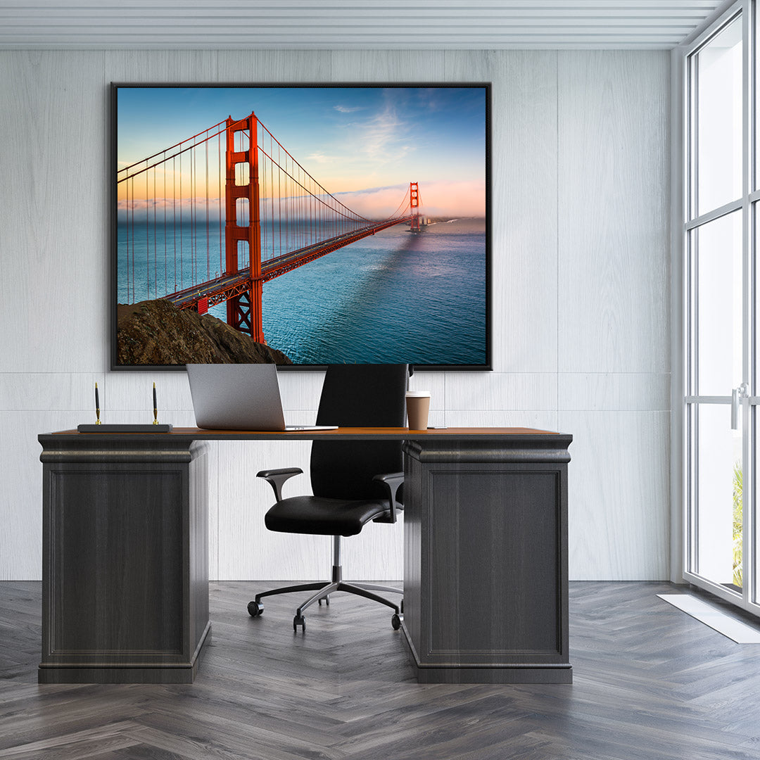 Leinwandgemälde - Golden Gate Bridge