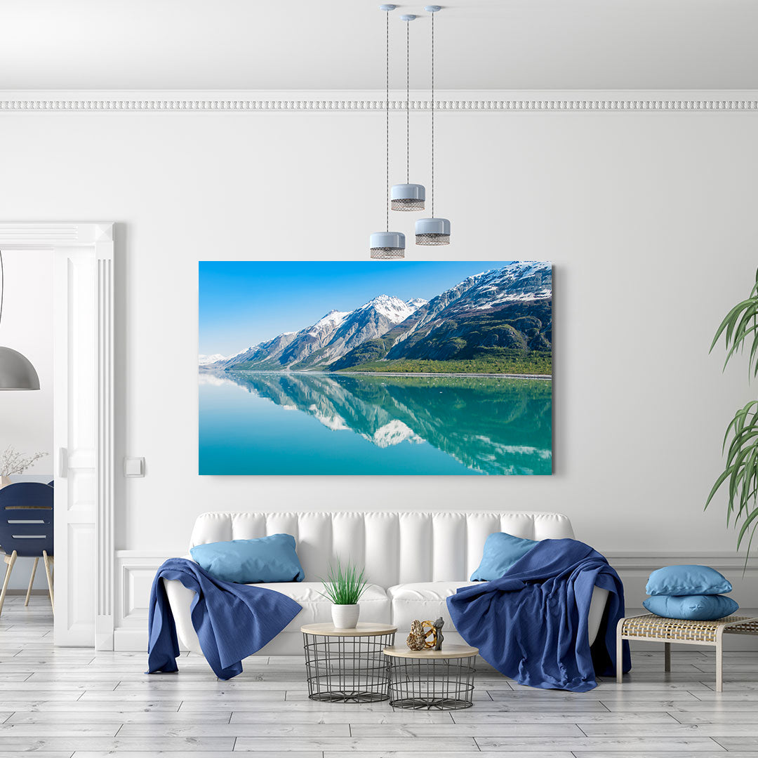 Leinwandbild - Berglandschaft