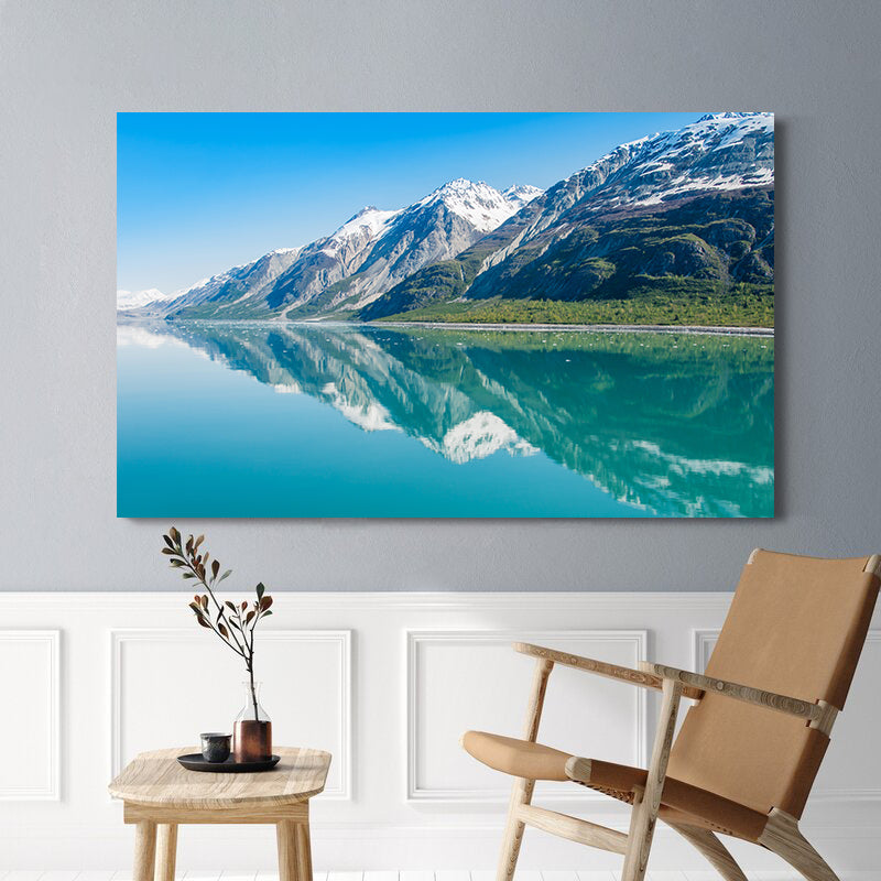 Leinwandbild - Berglandschaft