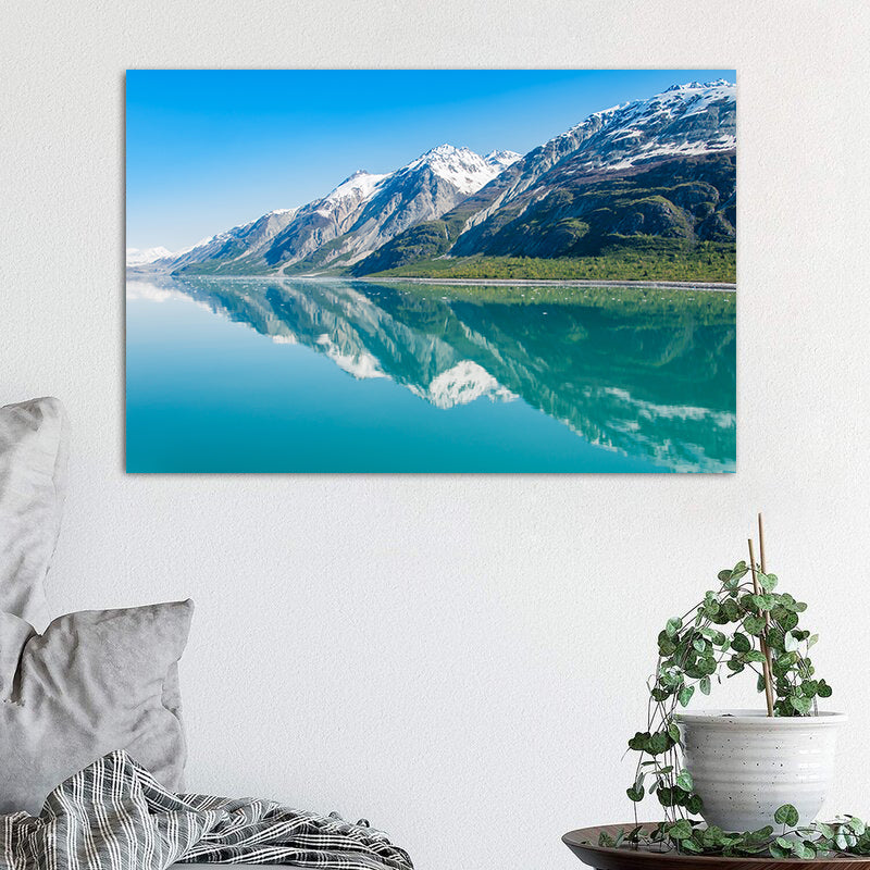 Leinwandbild - Berglandschaft