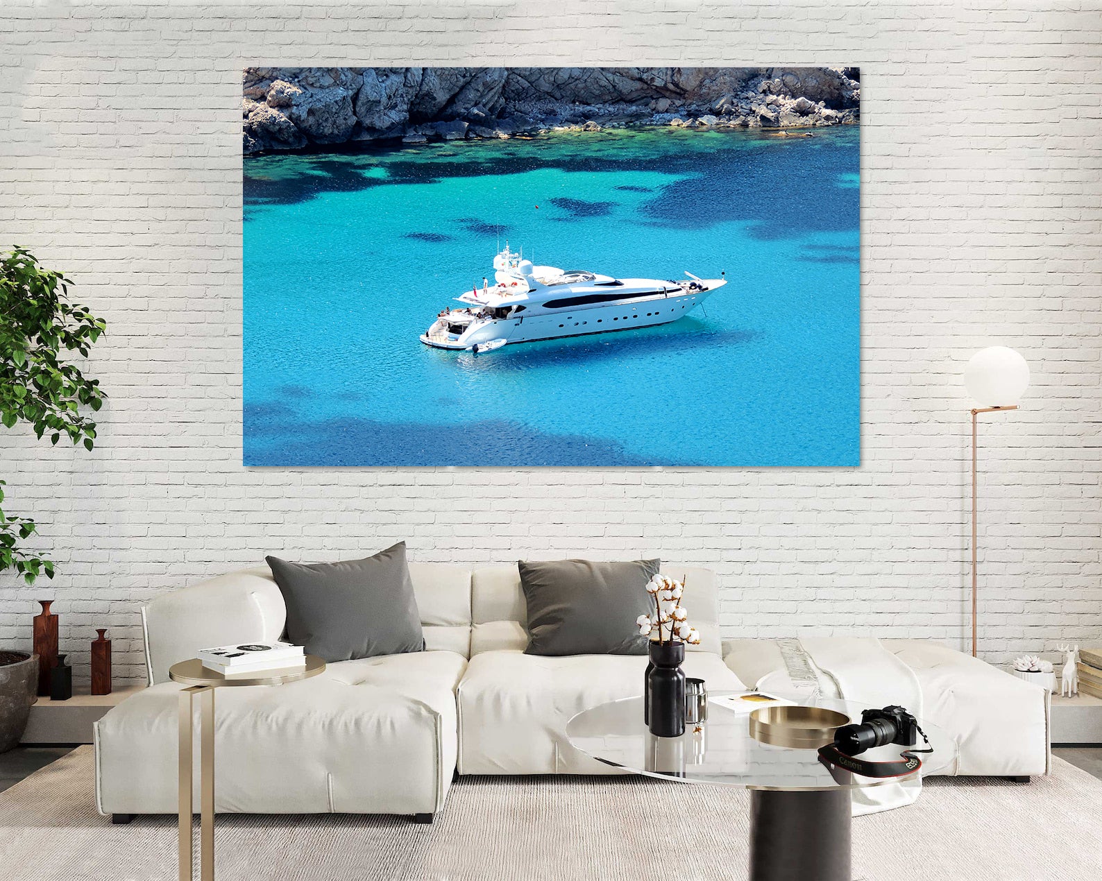 Leinwandgemälde - Moiara Amaya Superyacht