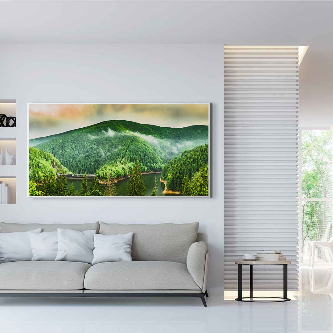 Tablou Canvas - Pădure Verde Peisaj