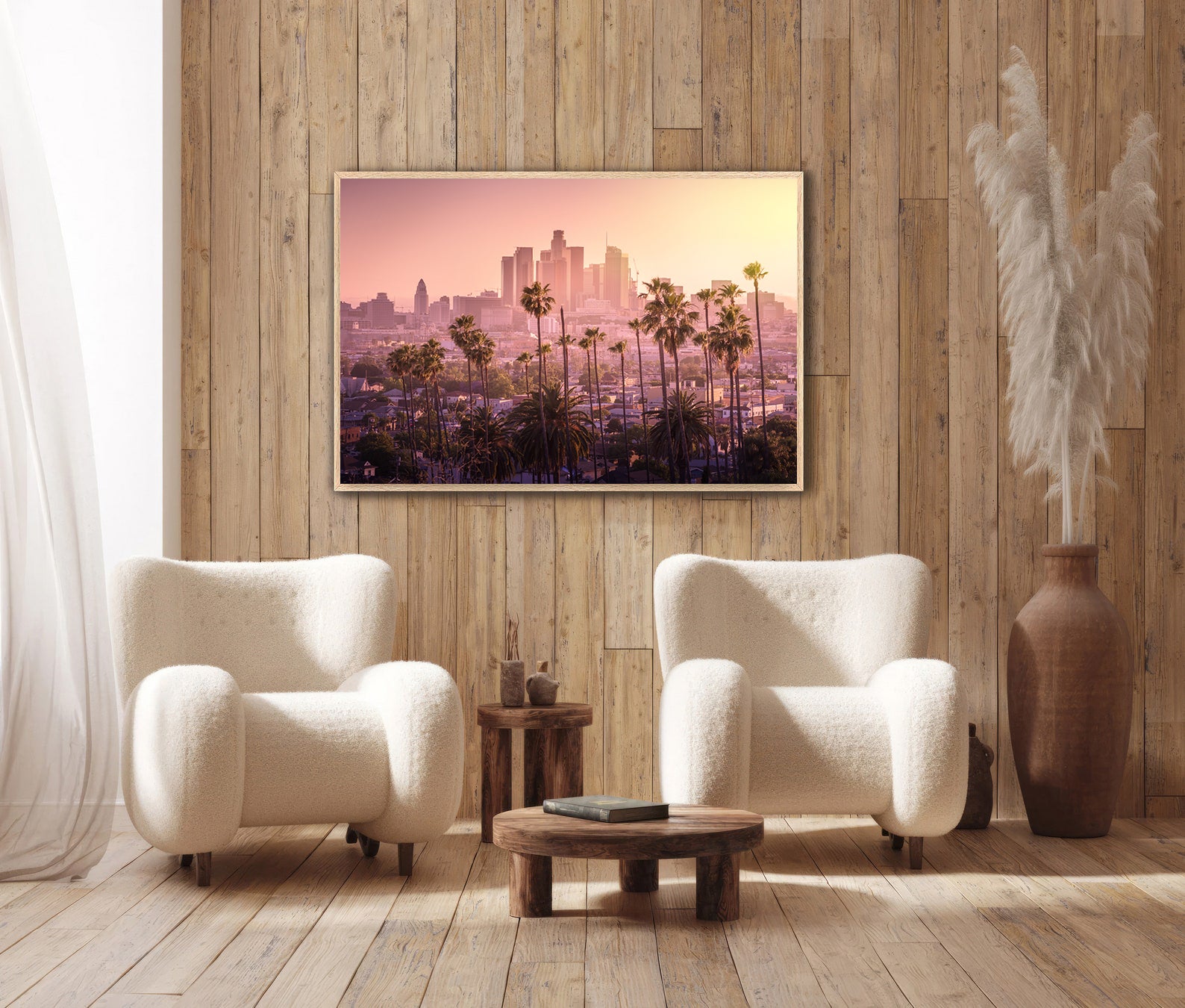 Leinwandgemälde - Landschaft von Los Angeles