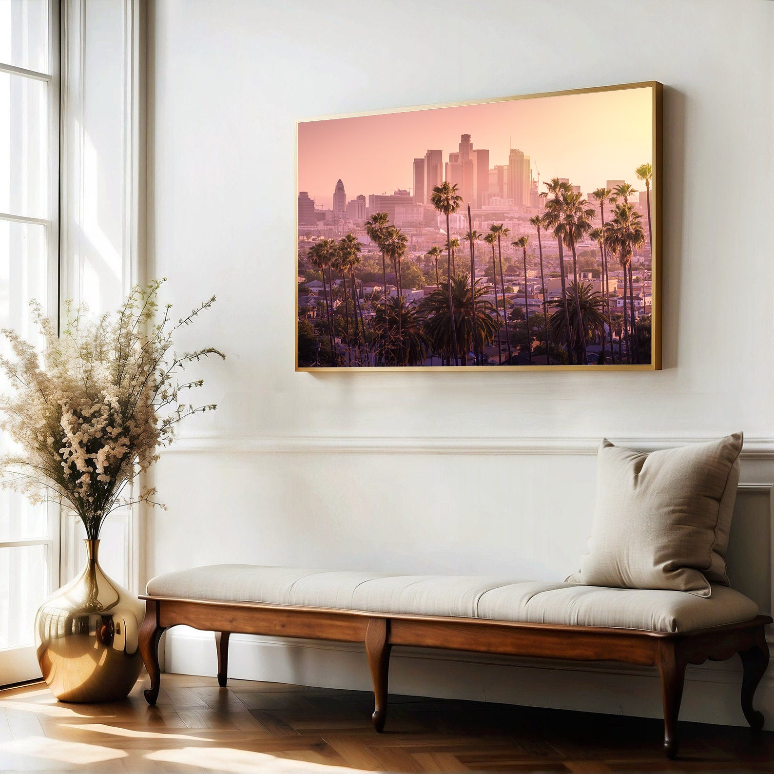 Leinwandgemälde - Landschaft von Los Angeles