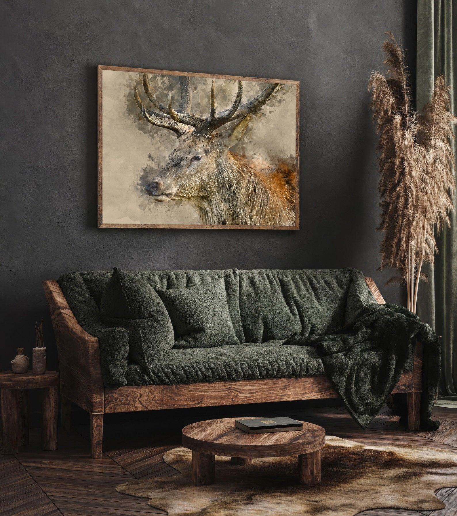 Tablou Canvas - Cerb Portret