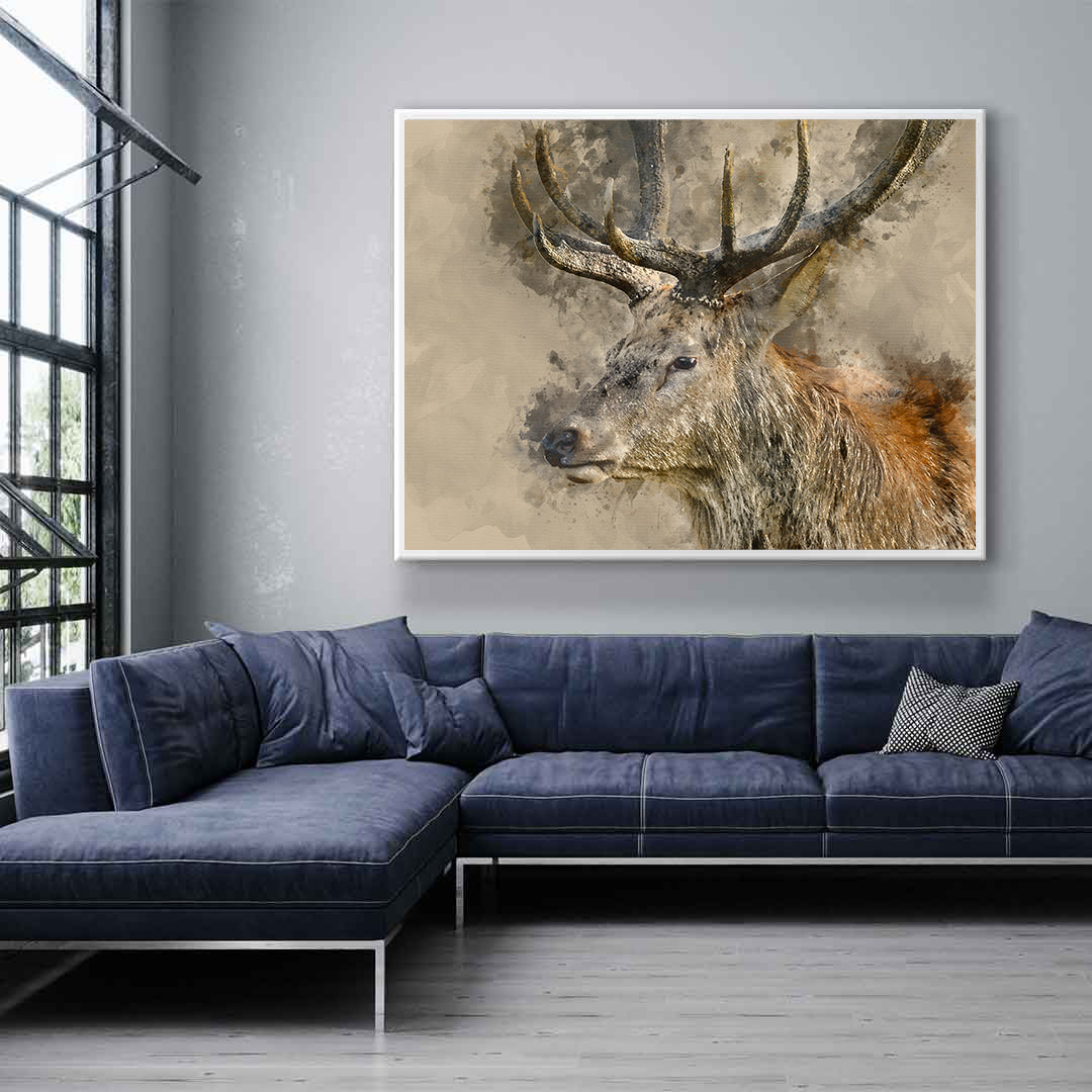 Tablou Canvas - Cerb Portret