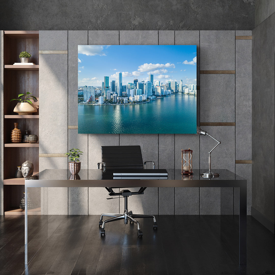 Leinwandgemälde - Brickell Key Landschaft